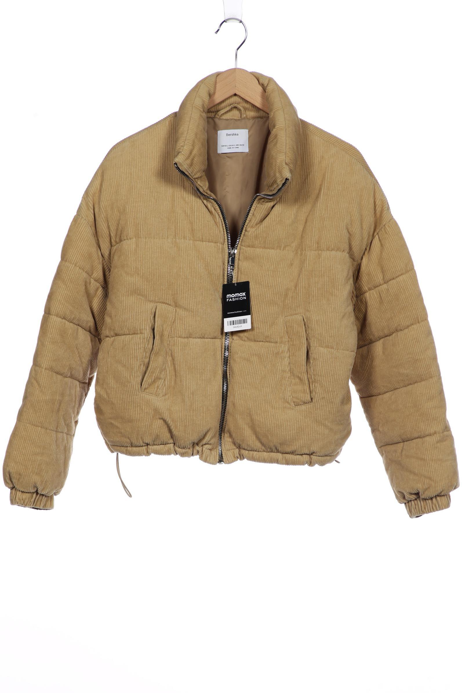 

bershka Damen Jacke, beige, Gr. 38