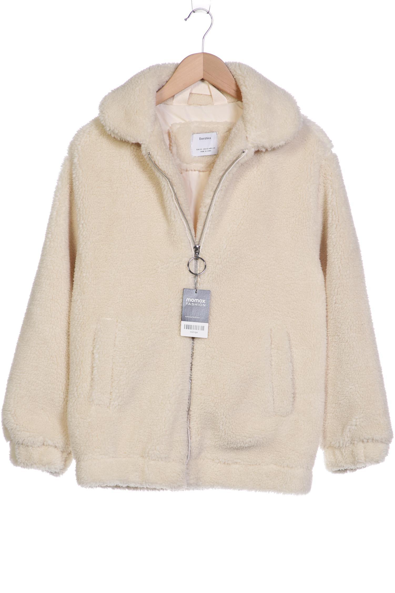 

bershka Damen Jacke, cremeweiß, Gr. 34