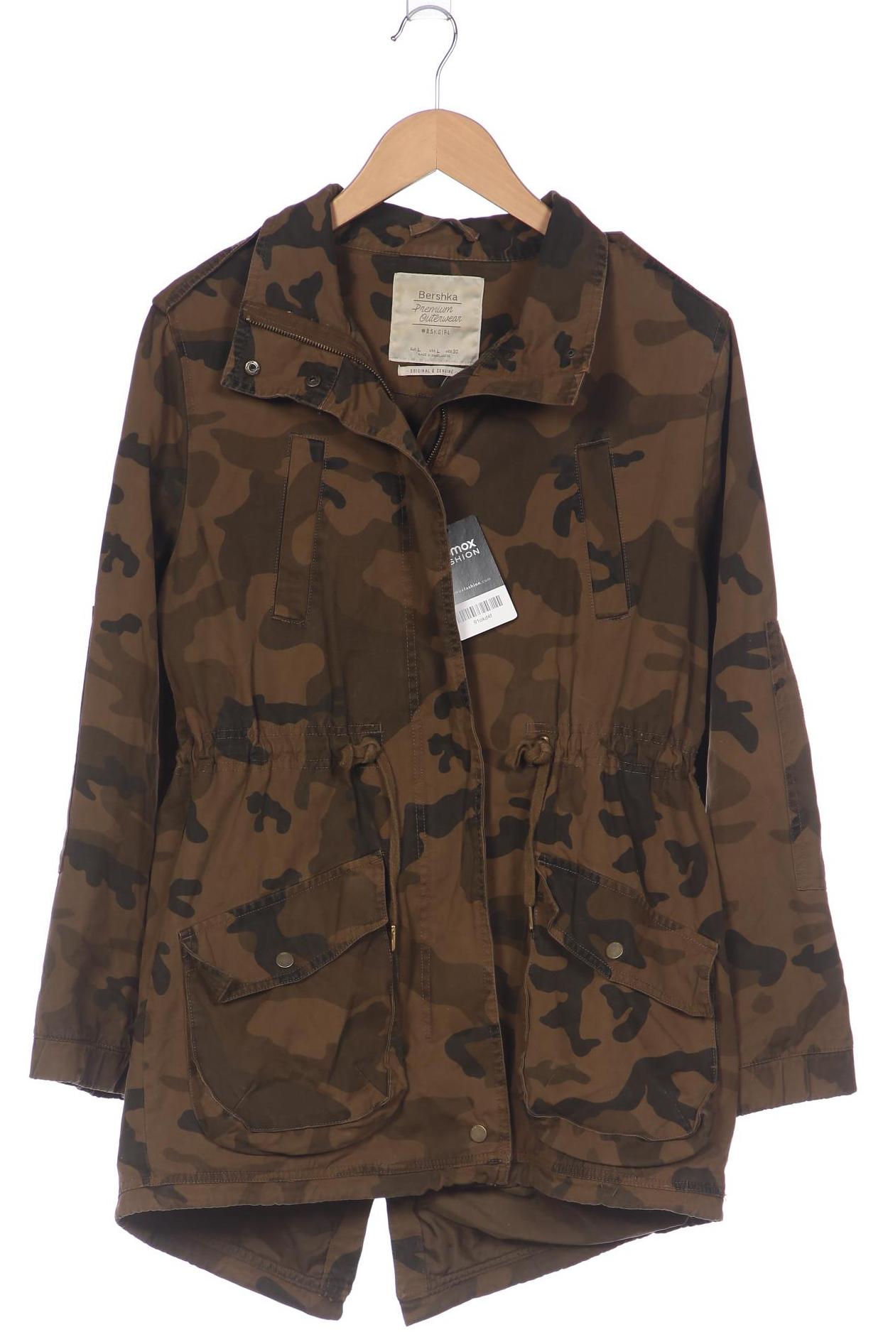 

bershka Damen Jacke, braun, Gr. 42