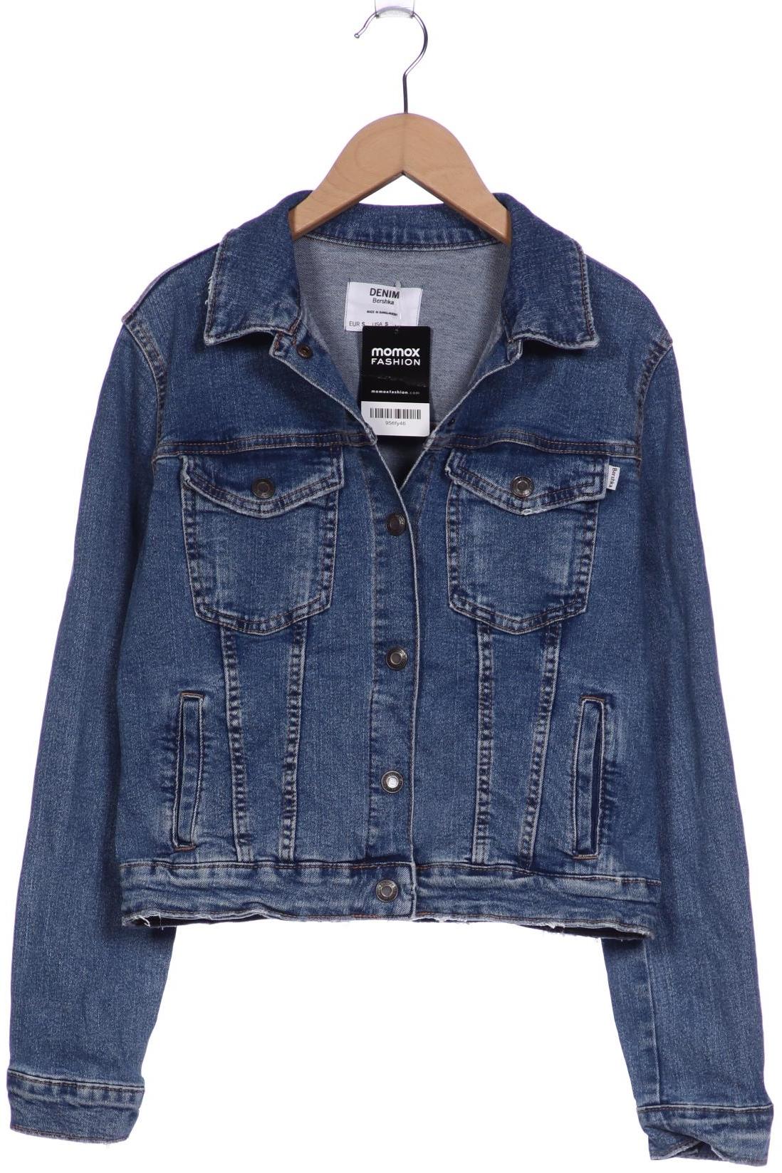

bershka Damen Jacke, blau, Gr. 36