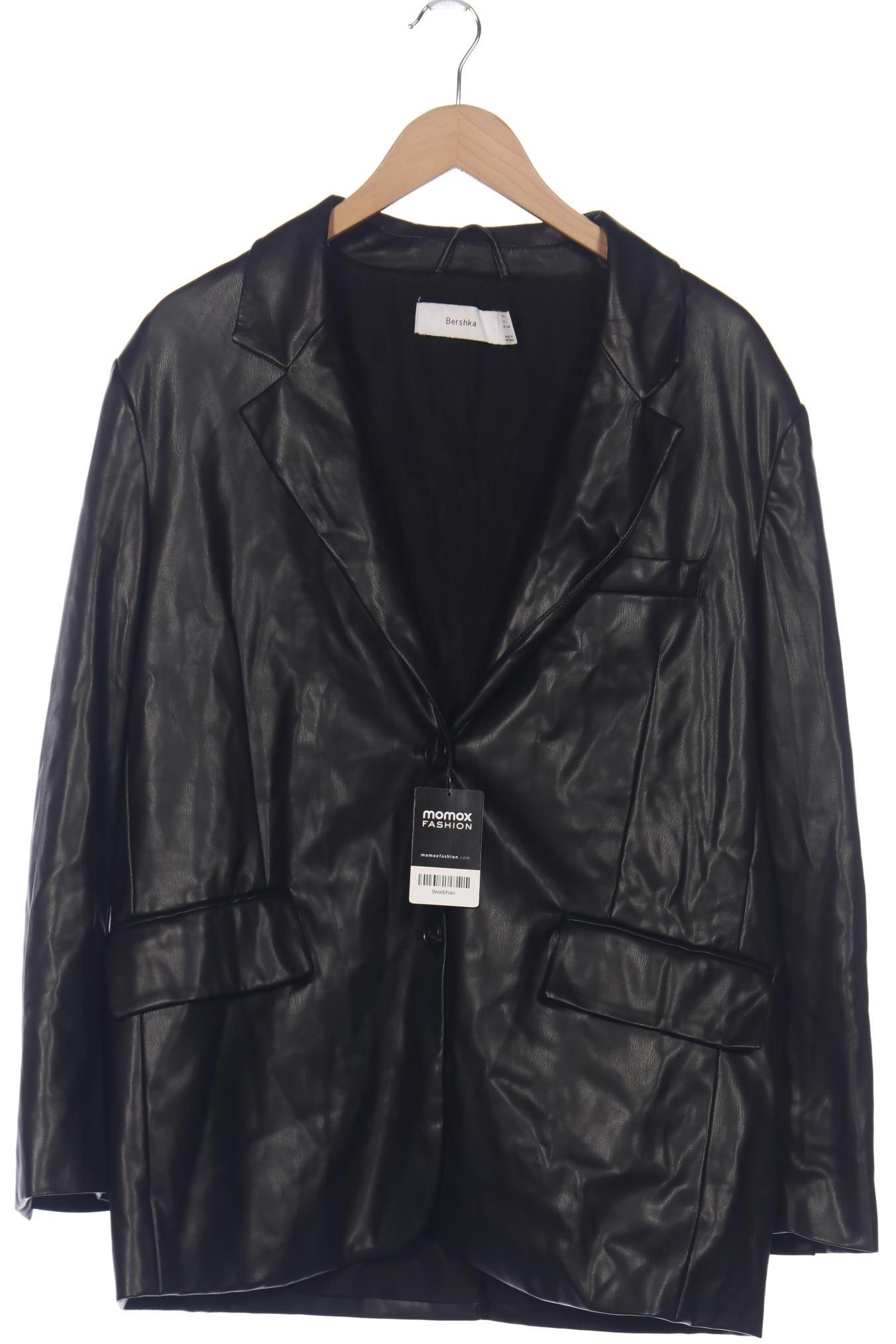 

bershka Damen Jacke, schwarz, Gr. 42