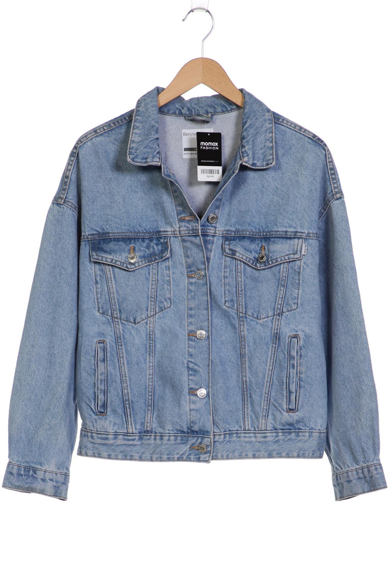 

bershka Damen Jacke, hellblau, Gr. 38