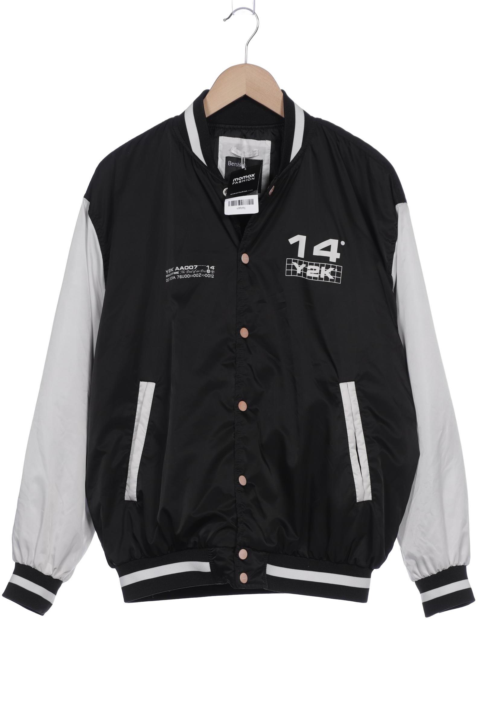 

bershka Damen Jacke, schwarz, Gr. 38