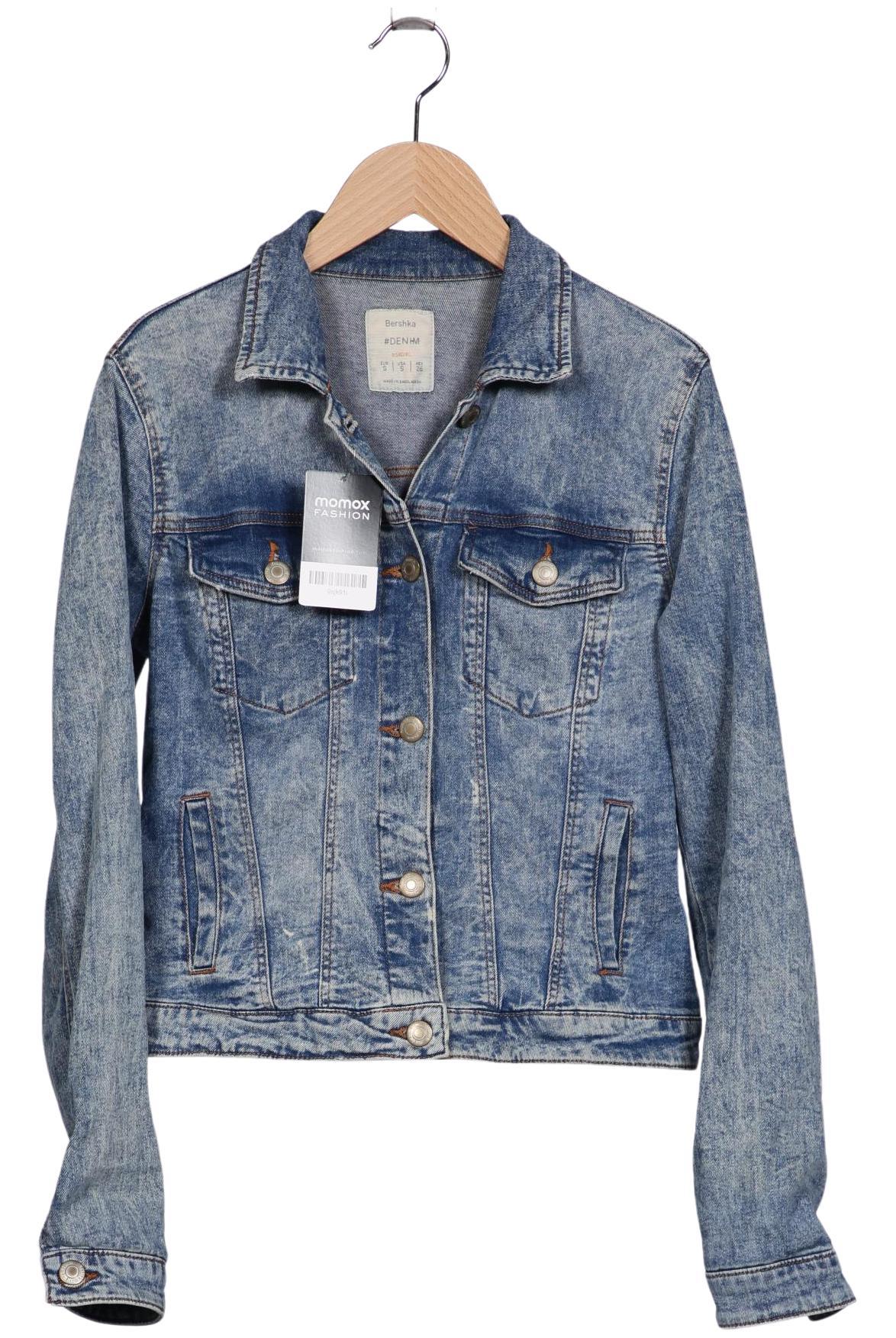 

bershka Damen Jacke, blau, Gr. 36