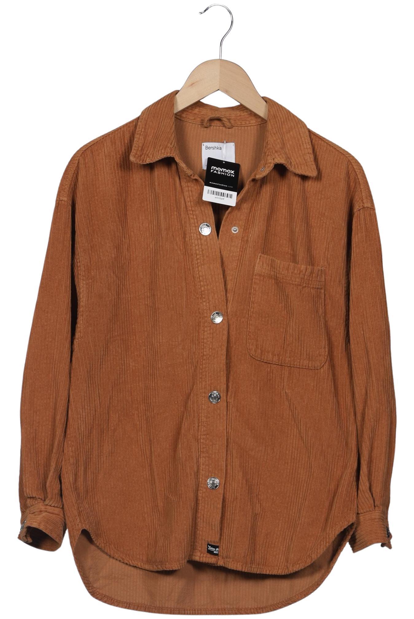 

bershka Damen Jacke, braun, Gr. 36