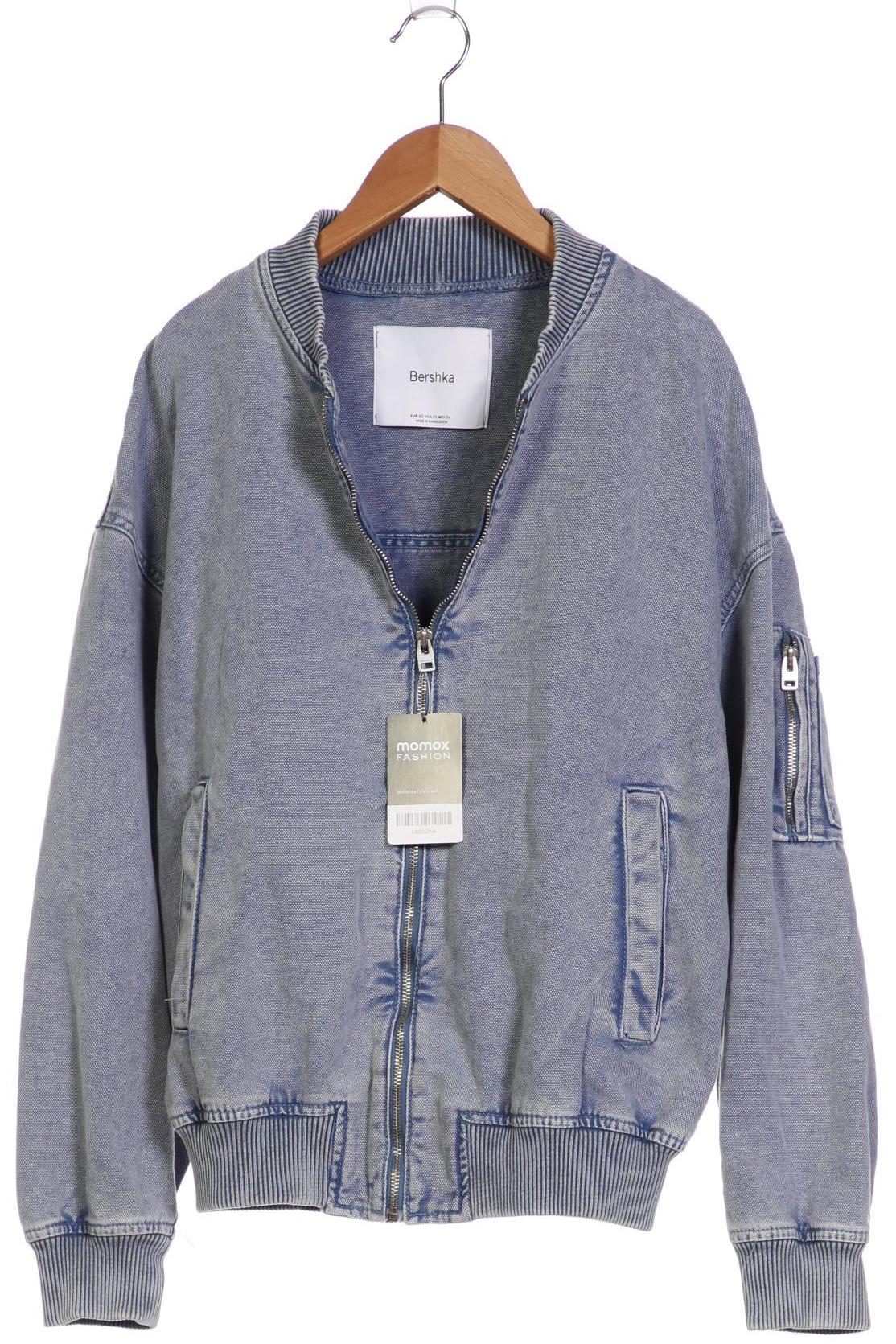 

bershka Damen Jacke, blau, Gr. 34
