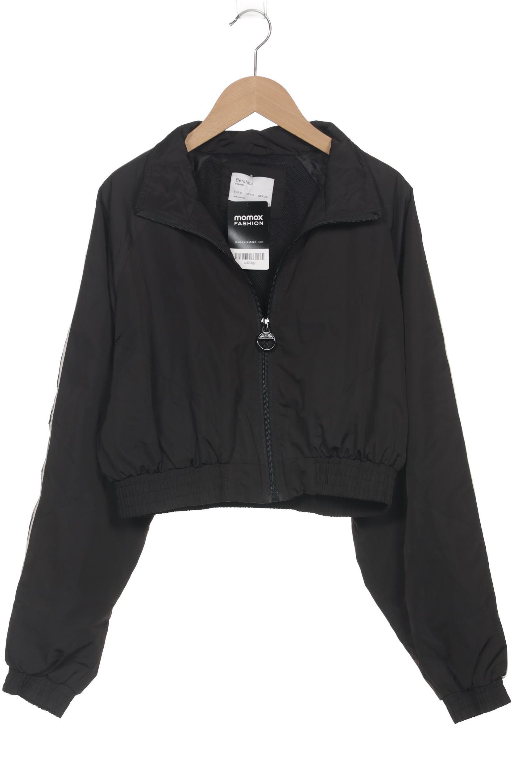 

bershka Damen Jacke, schwarz, Gr. 36