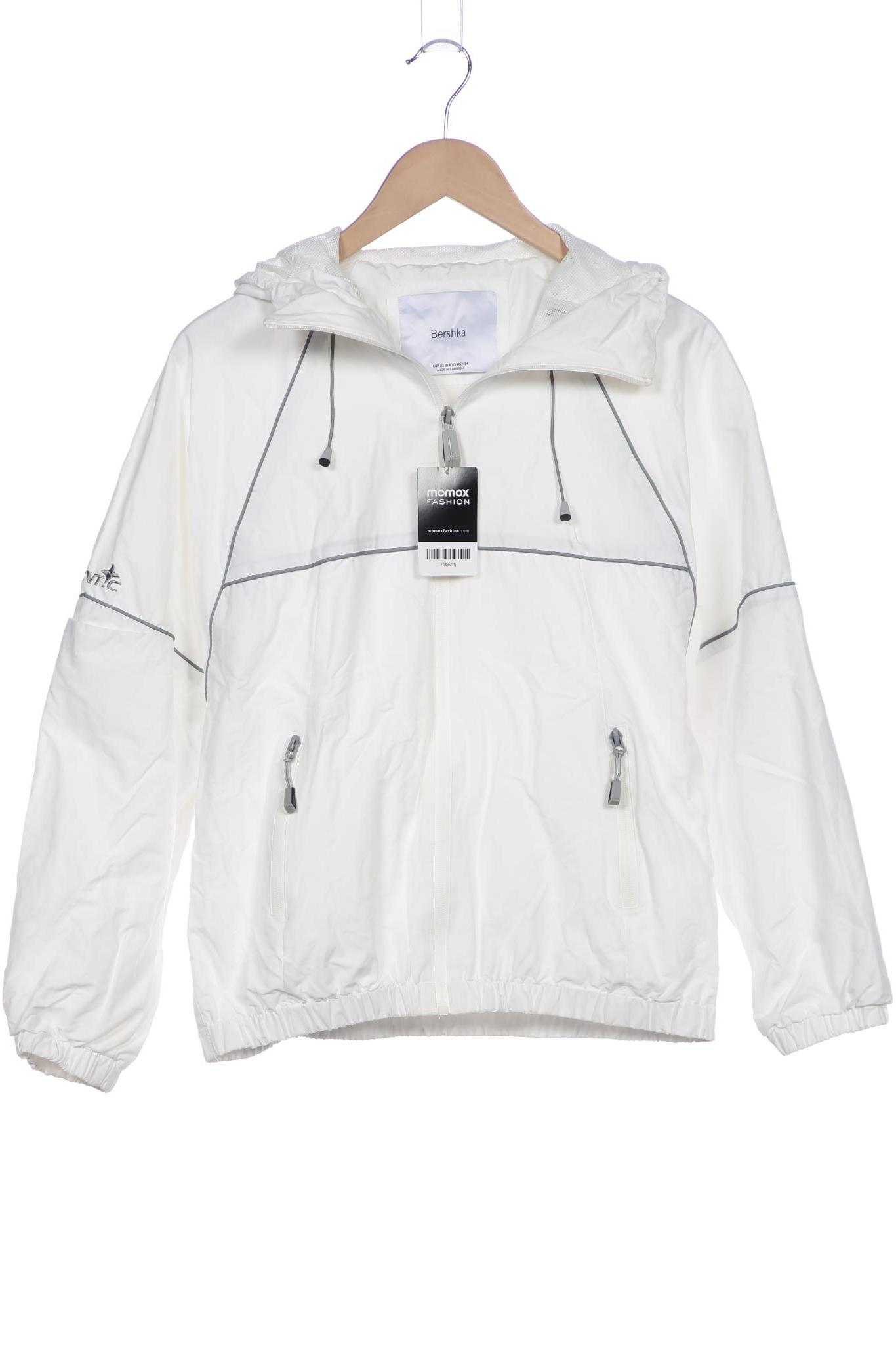 

bershka Damen Jacke, weiß, Gr. 34
