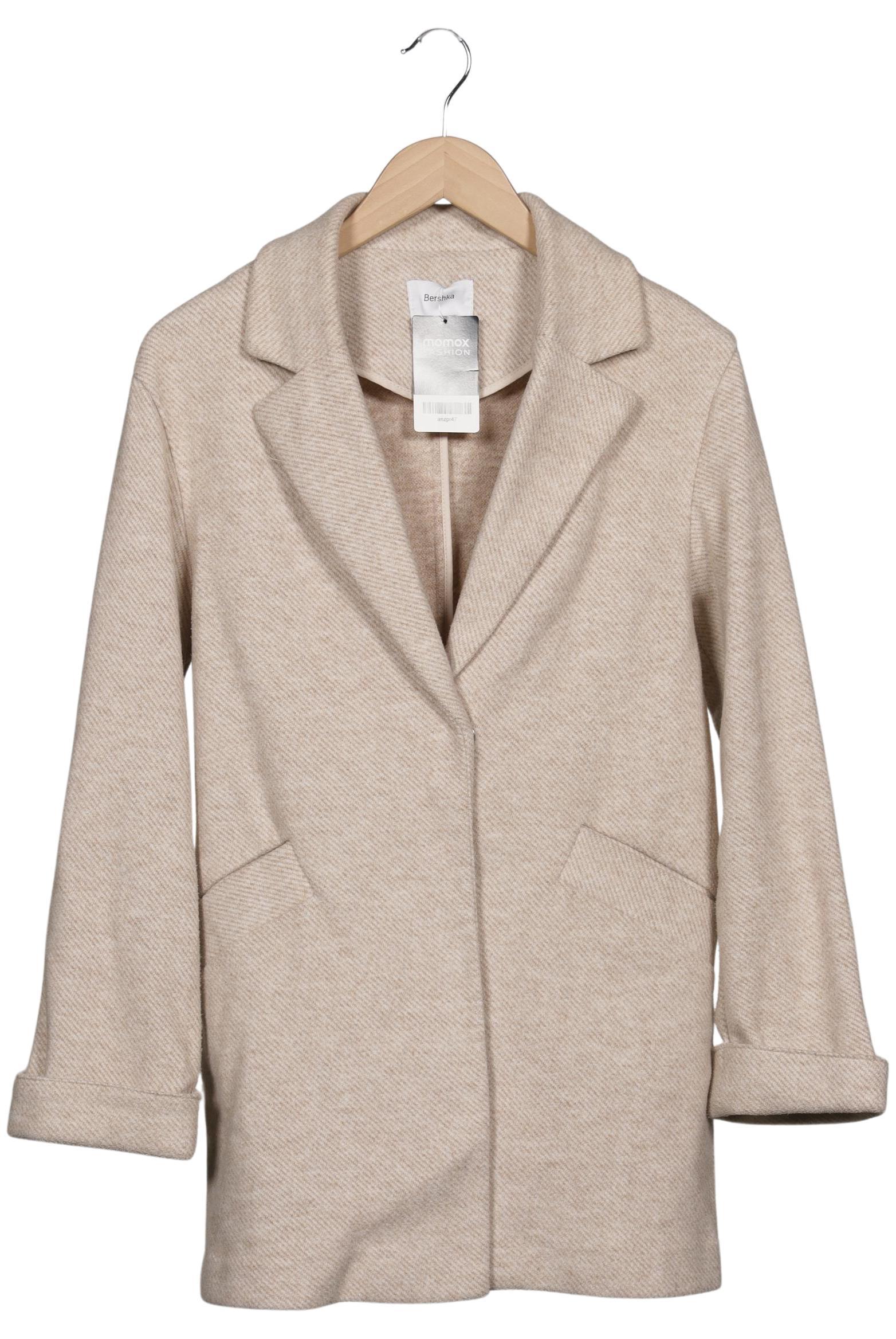 

bershka Damen Jacke, beige, Gr. 36