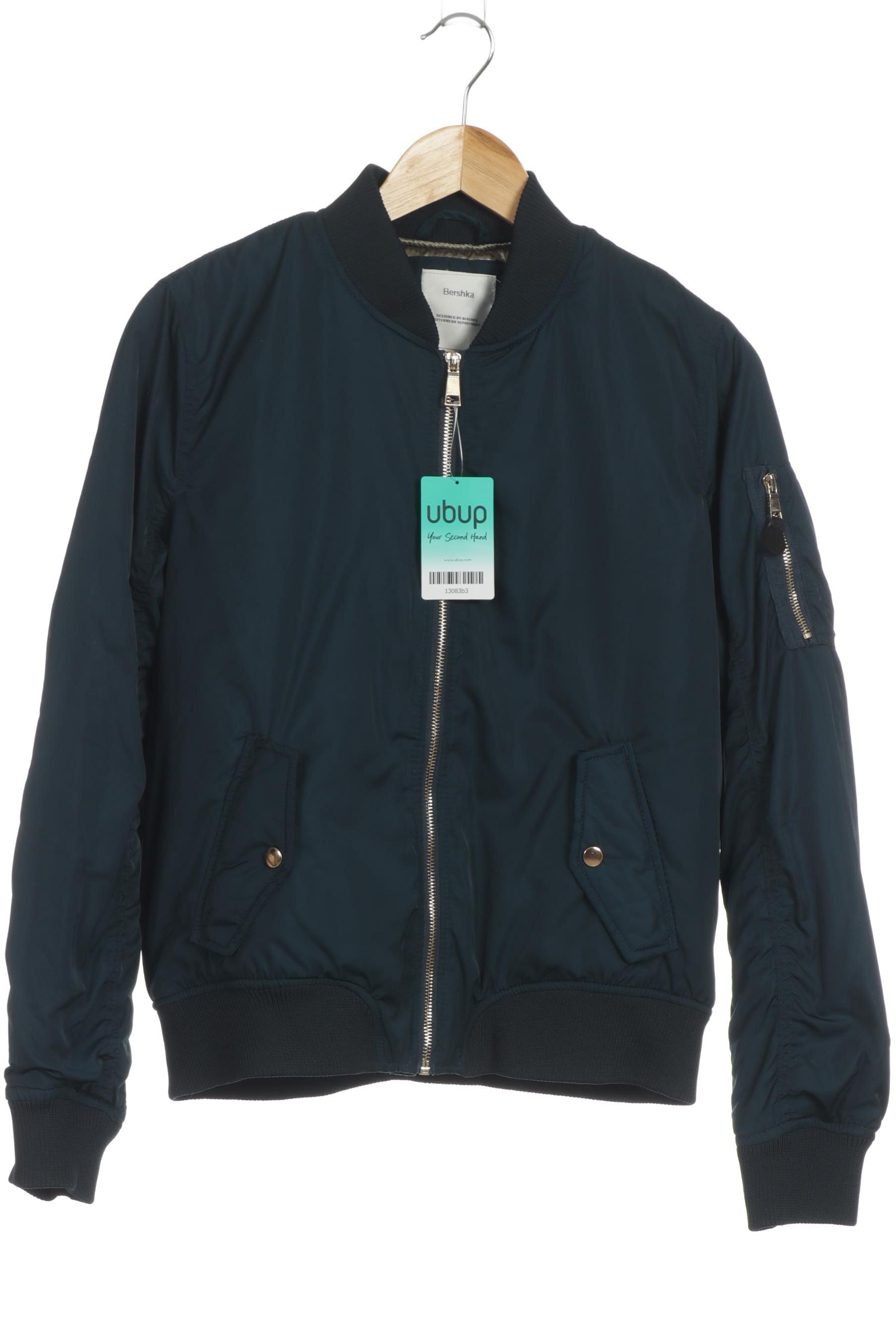 

bershka Damen Jacke, grün, Gr. 44