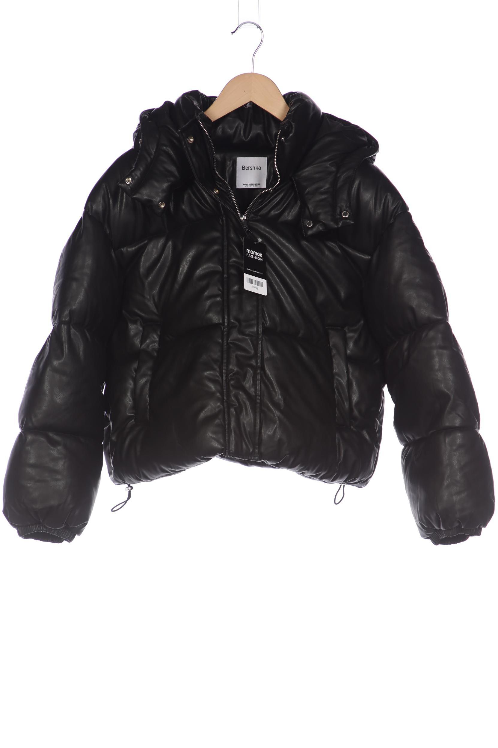 

bershka Damen Jacke, schwarz, Gr. 38
