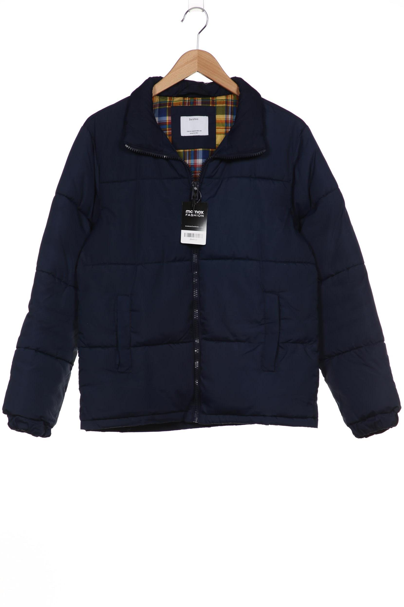 

bershka Damen Jacke, marineblau, Gr. 34