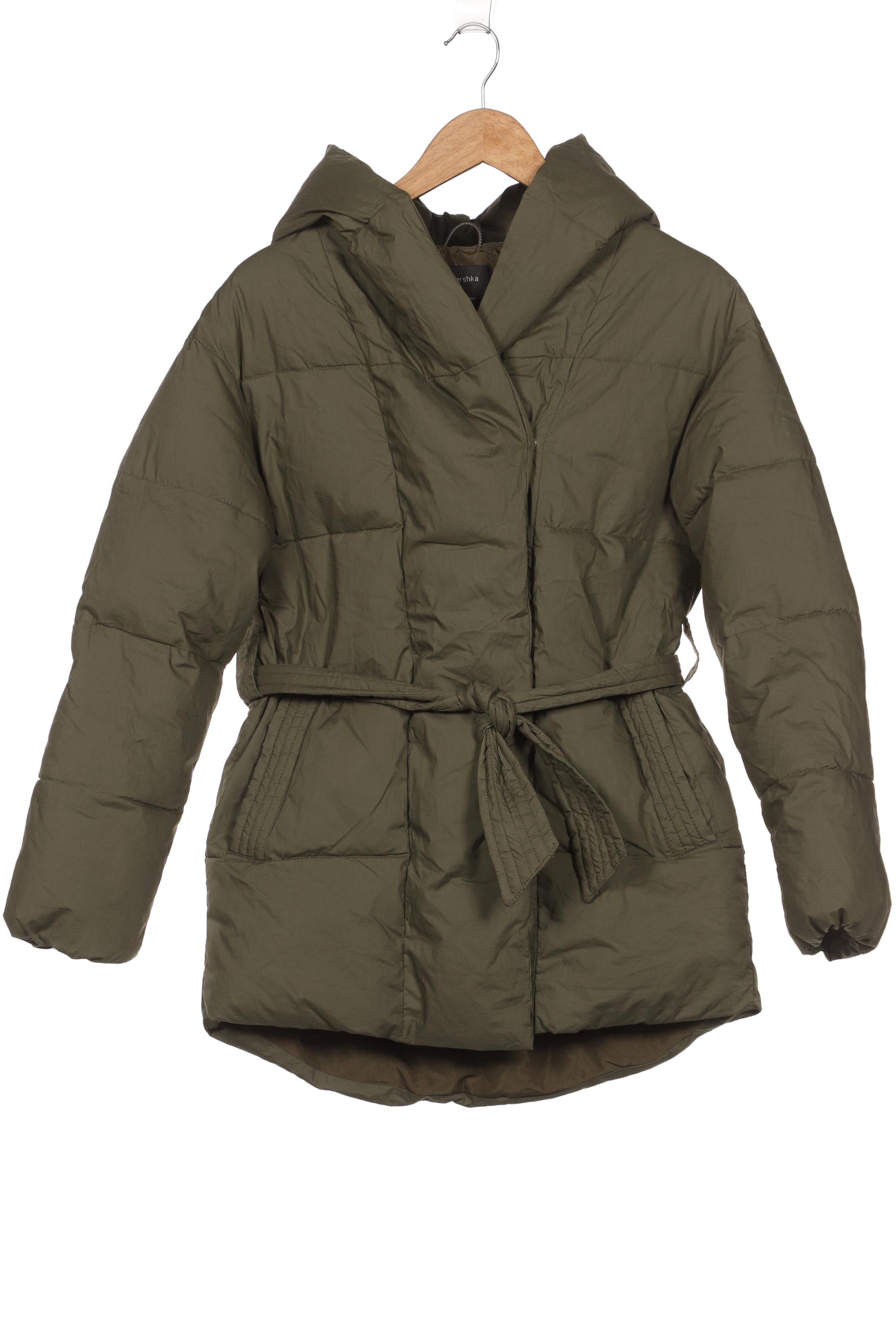 

bershka Damen Jacke, grün, Gr. 36