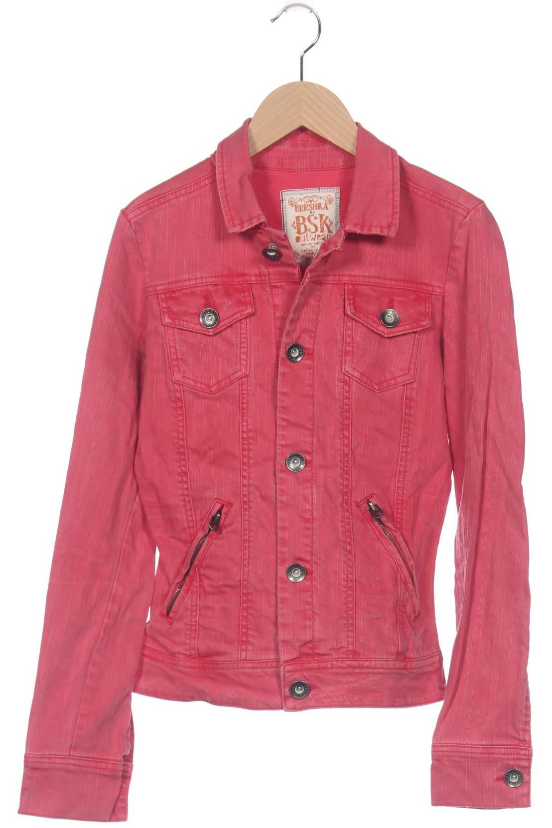 

bershka Damen Jacke, pink, Gr. 38