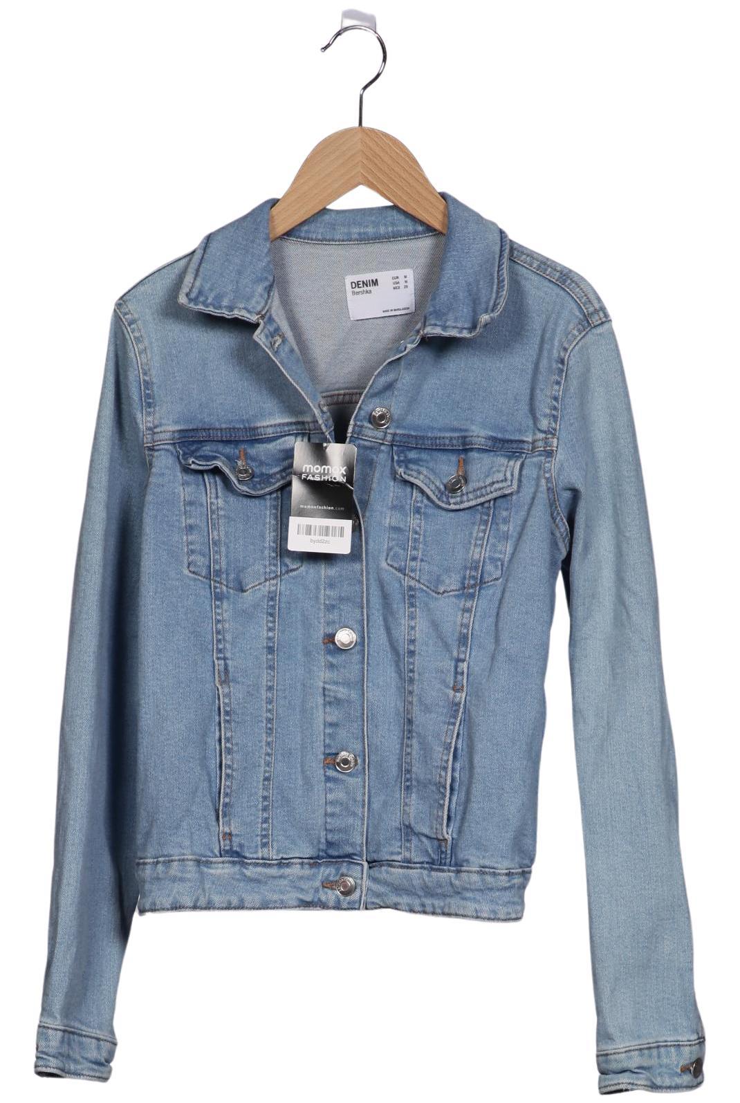 

bershka Damen Jacke, hellblau, Gr. 38