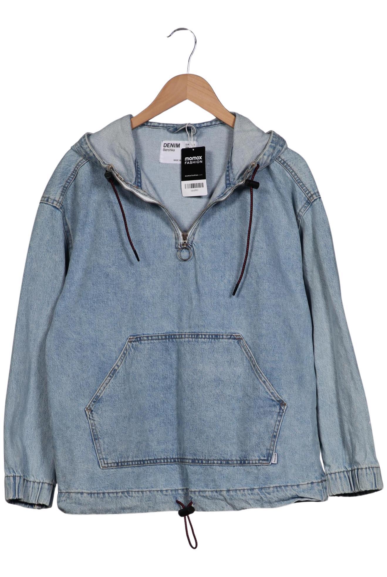 

bershka Damen Jacke, hellblau, Gr. 34