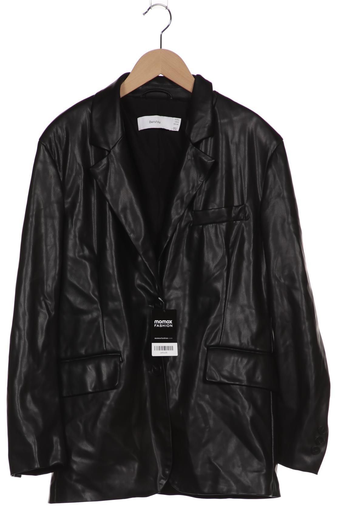 

bershka Damen Jacke, schwarz