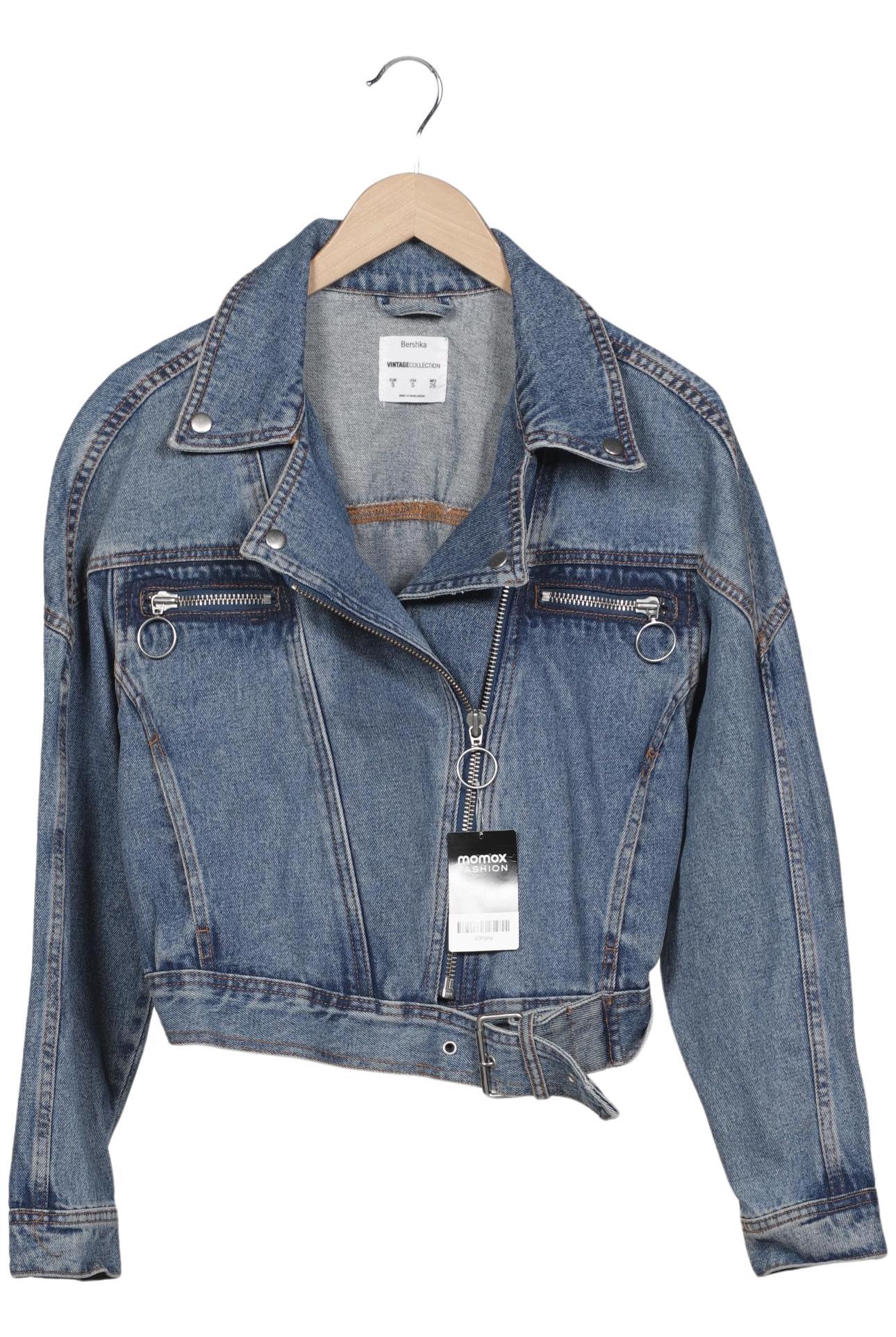 

bershka Damen Jacke, blau, Gr. 36