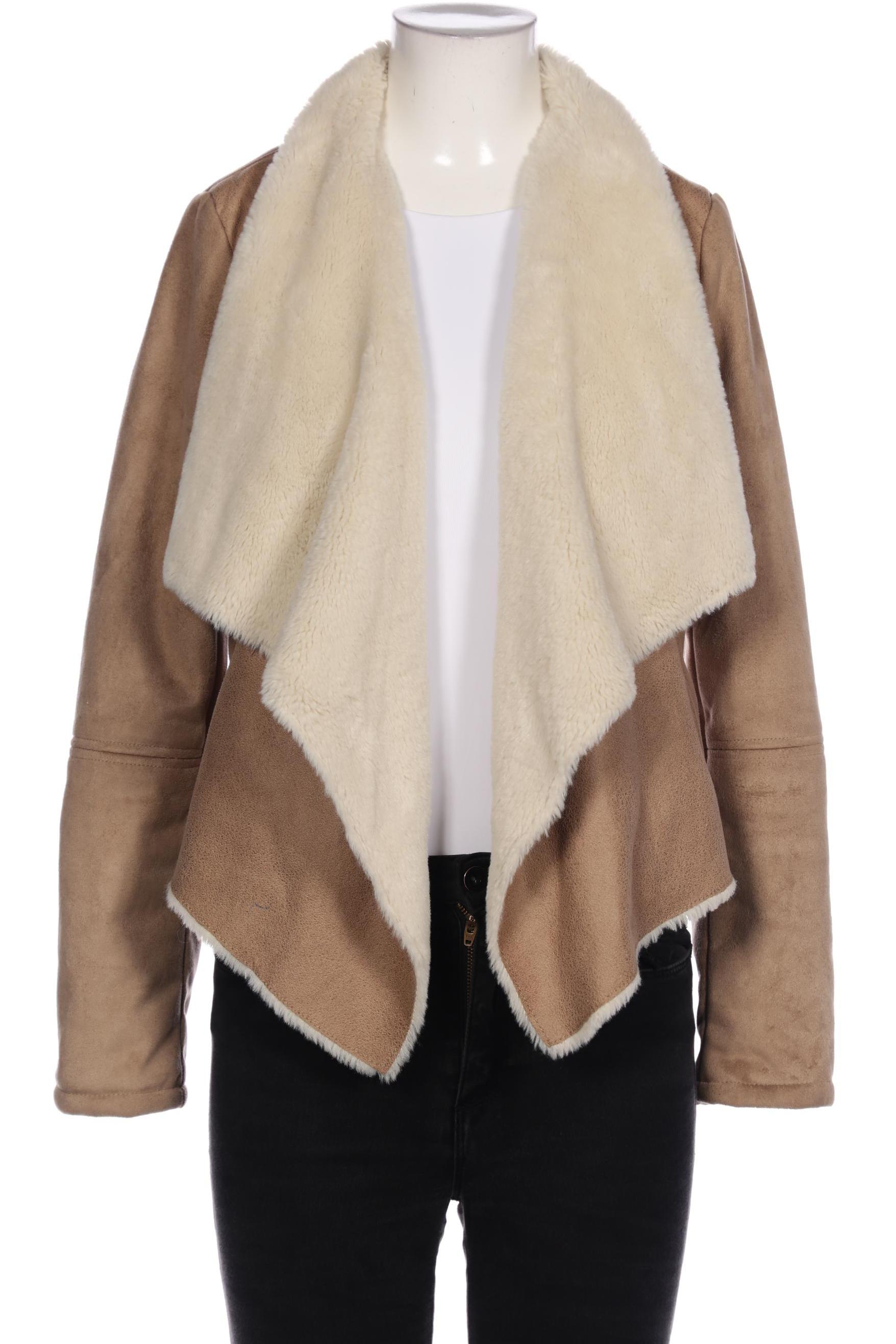 

bershka Damen Jacke, beige, Gr. 36