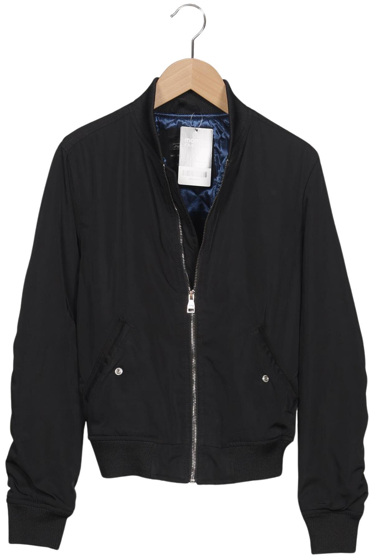 

bershka Damen Jacke, schwarz, Gr. 36