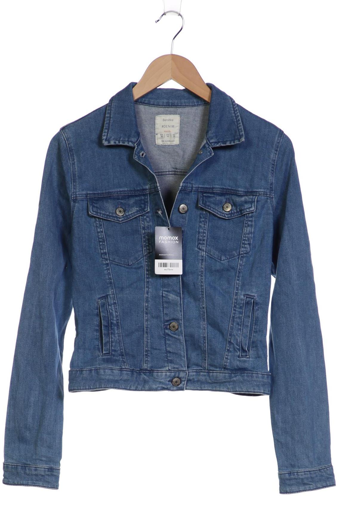 

bershka Damen Jacke, blau, Gr. 38
