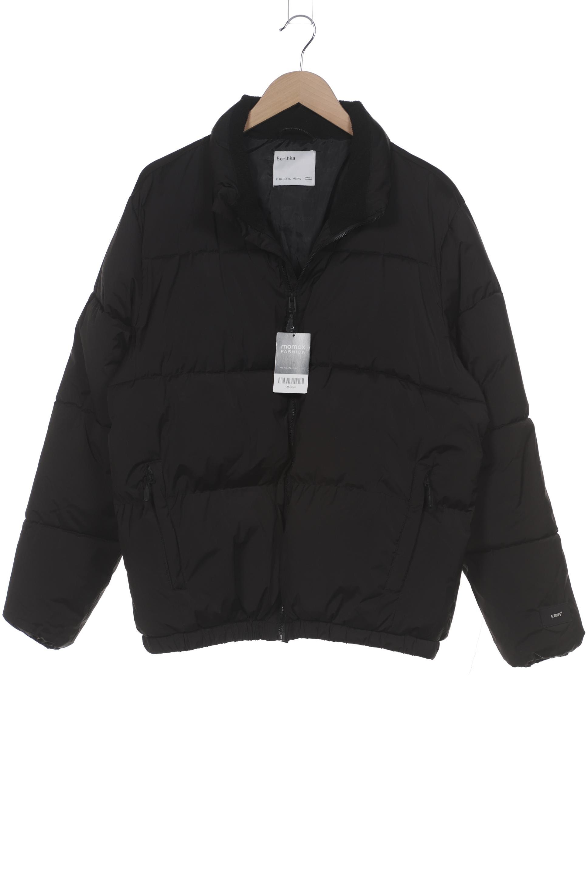 

bershka Damen Jacke, schwarz, Gr. 42