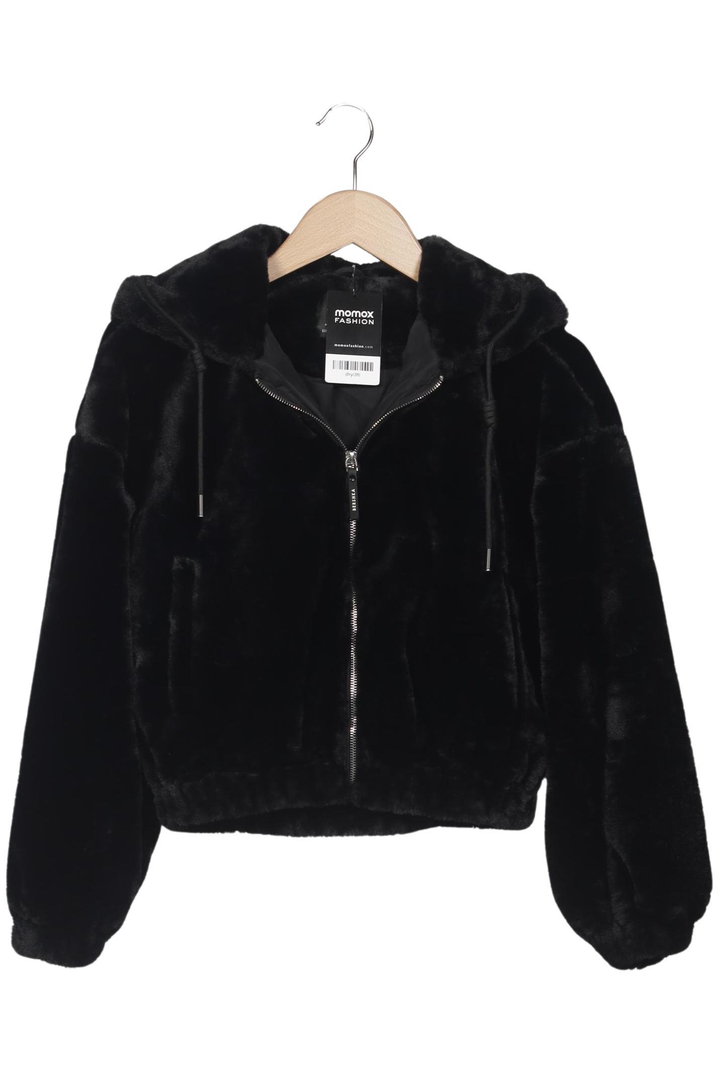

bershka Damen Jacke, schwarz, Gr. 36