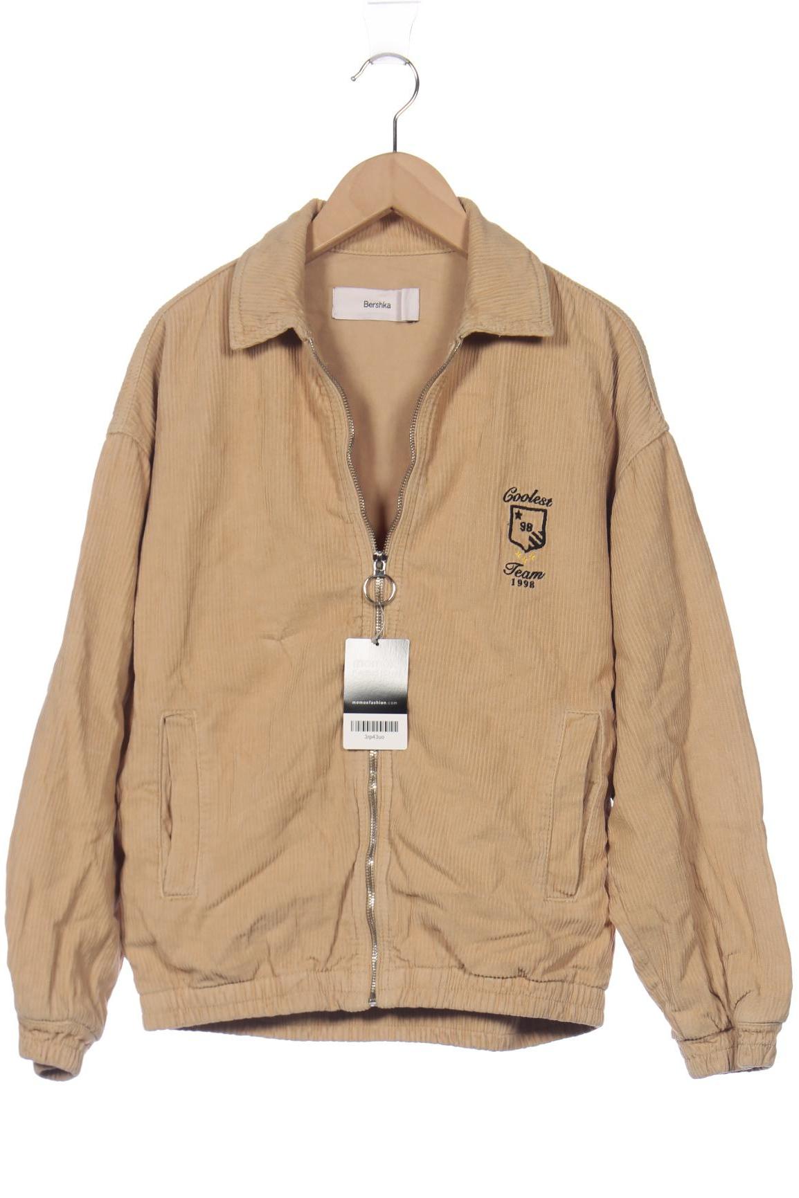 

bershka Damen Jacke, beige, Gr. 34