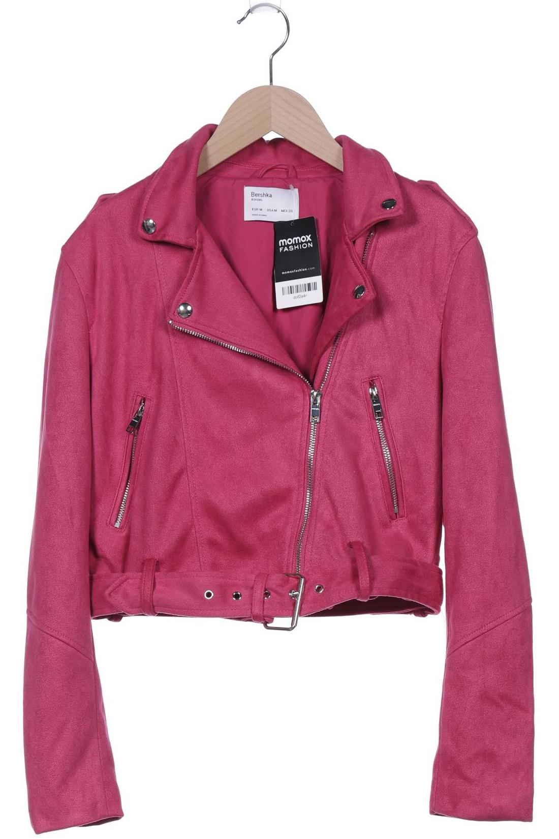 

bershka Damen Jacke, pink, Gr. 38