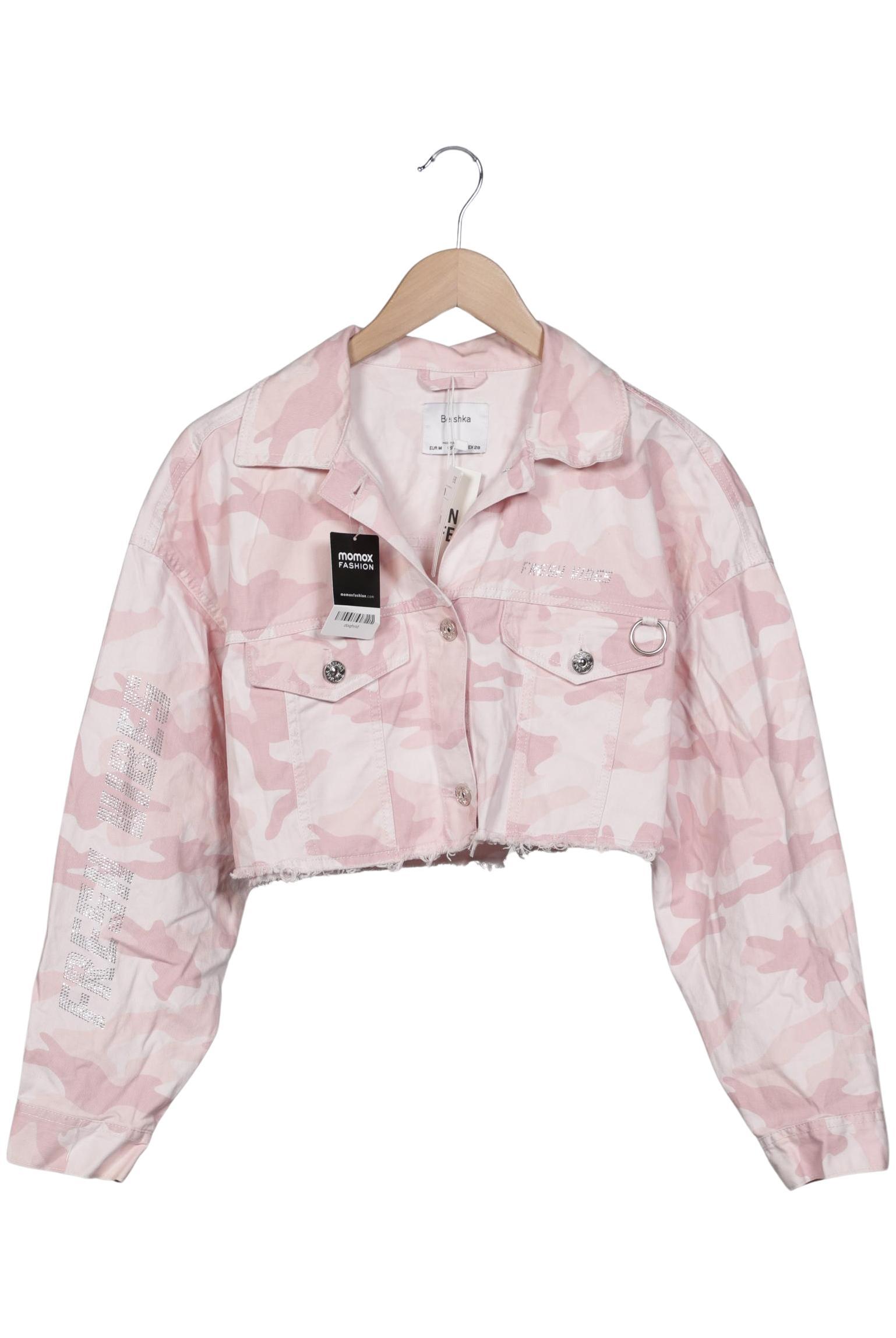 

bershka Damen Jacke, pink, Gr. 38