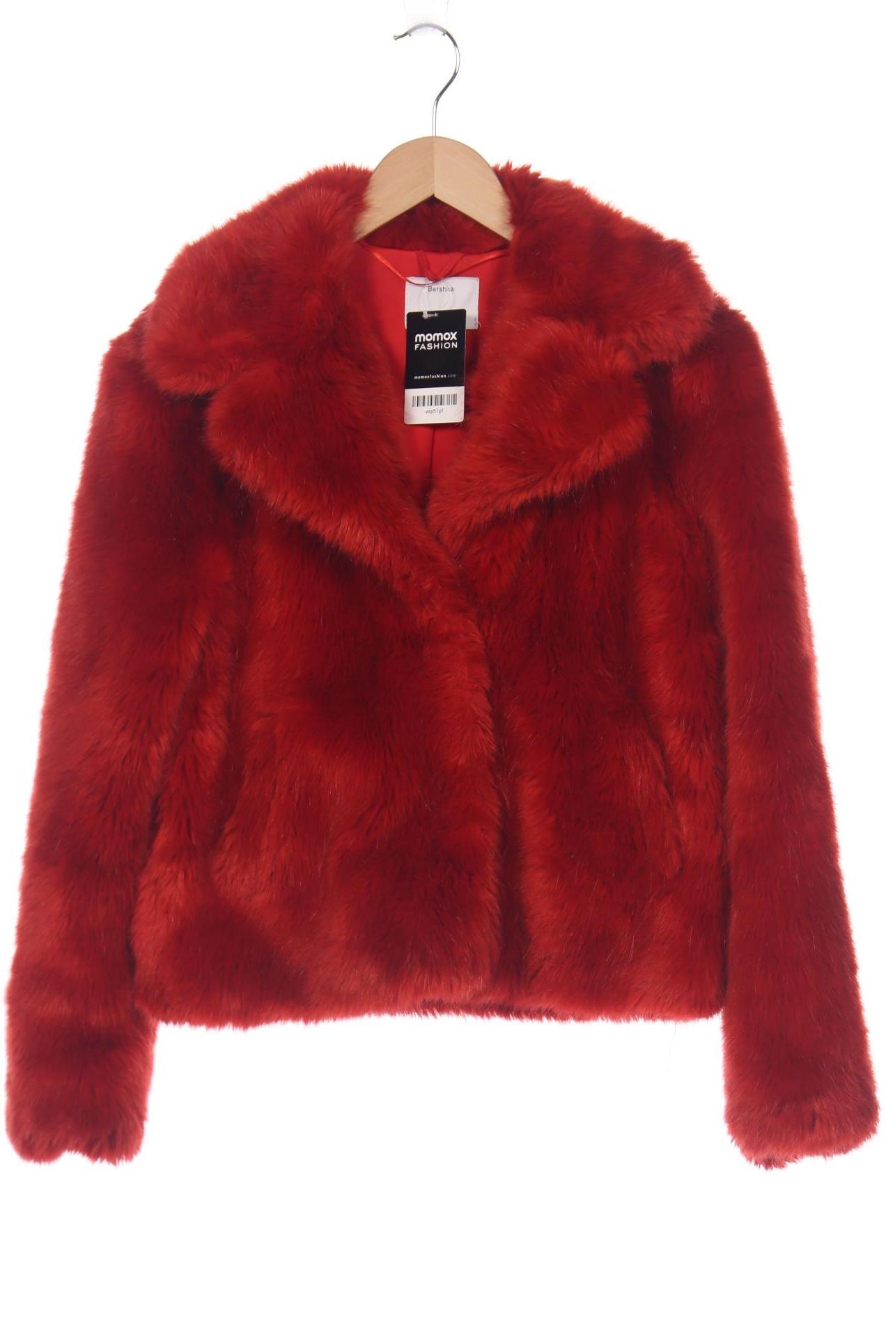 

bershka Damen Jacke, rot, Gr. 38