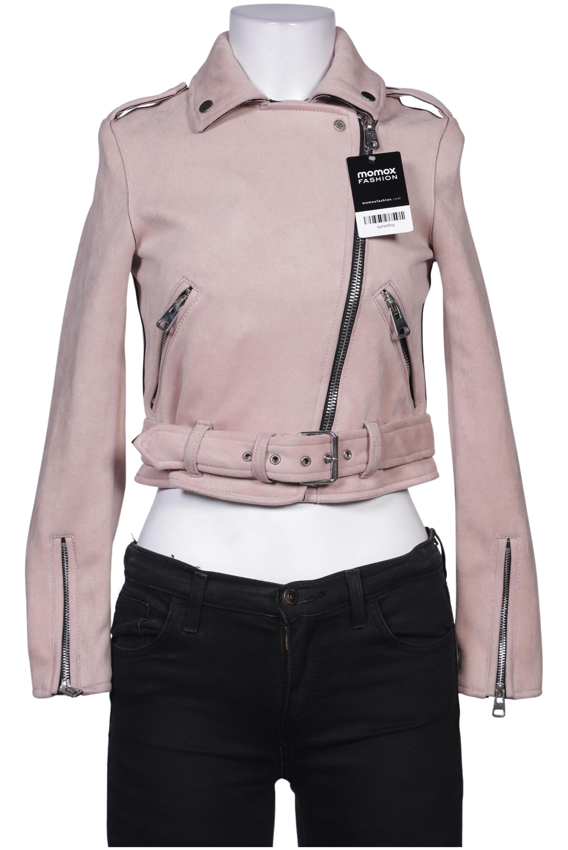 

bershka Damen Jacke, beige, Gr. 34