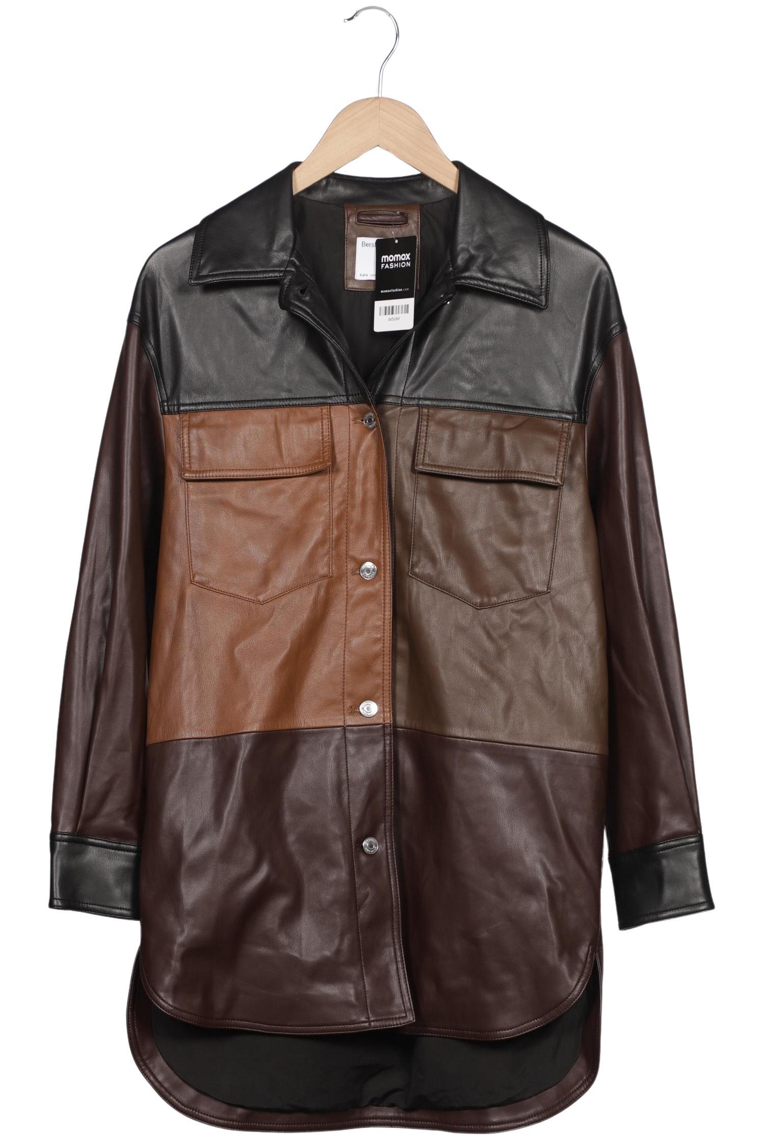 

bershka Damen Jacke, braun, Gr. 36