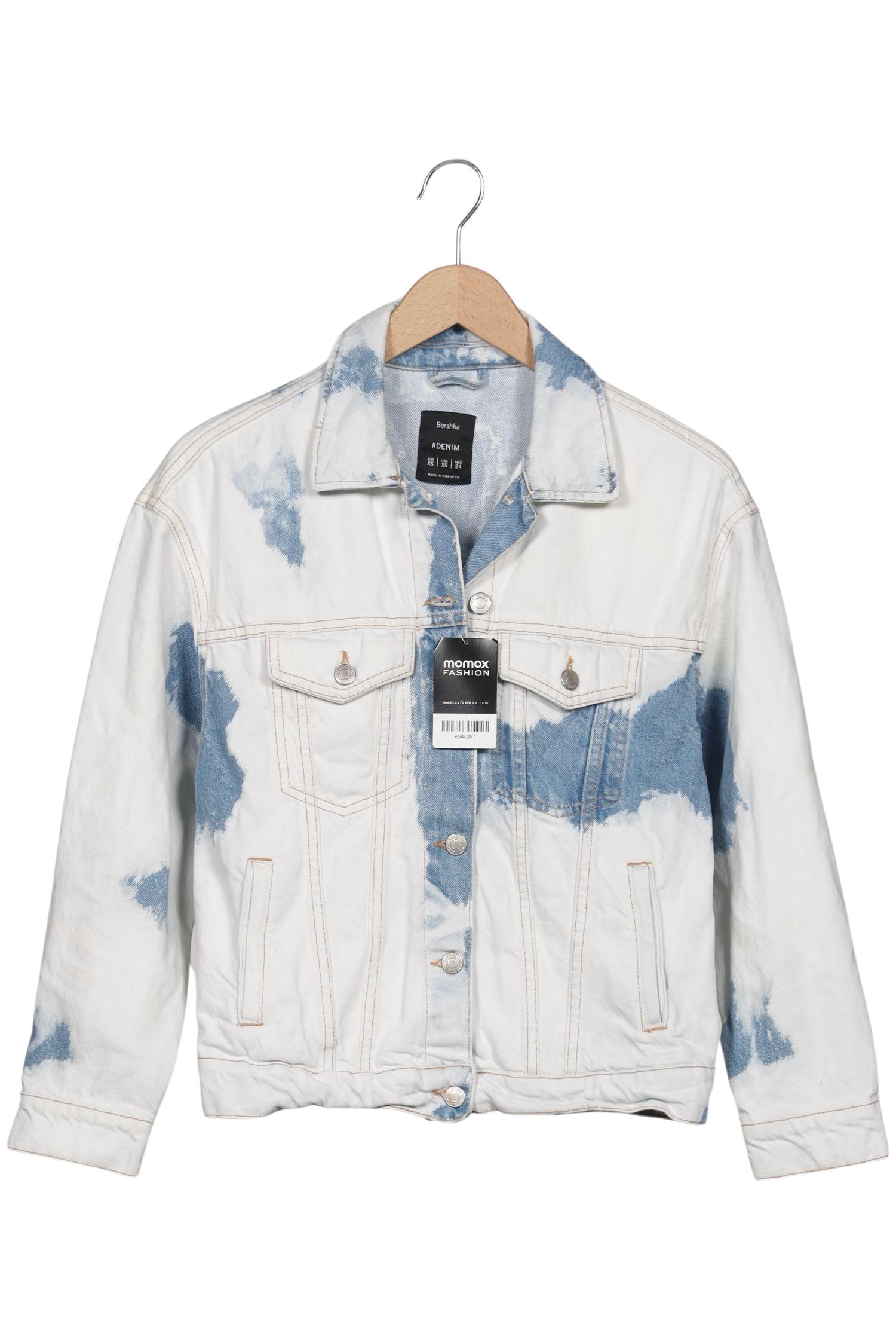 

bershka Damen Jacke, hellblau, Gr. 34