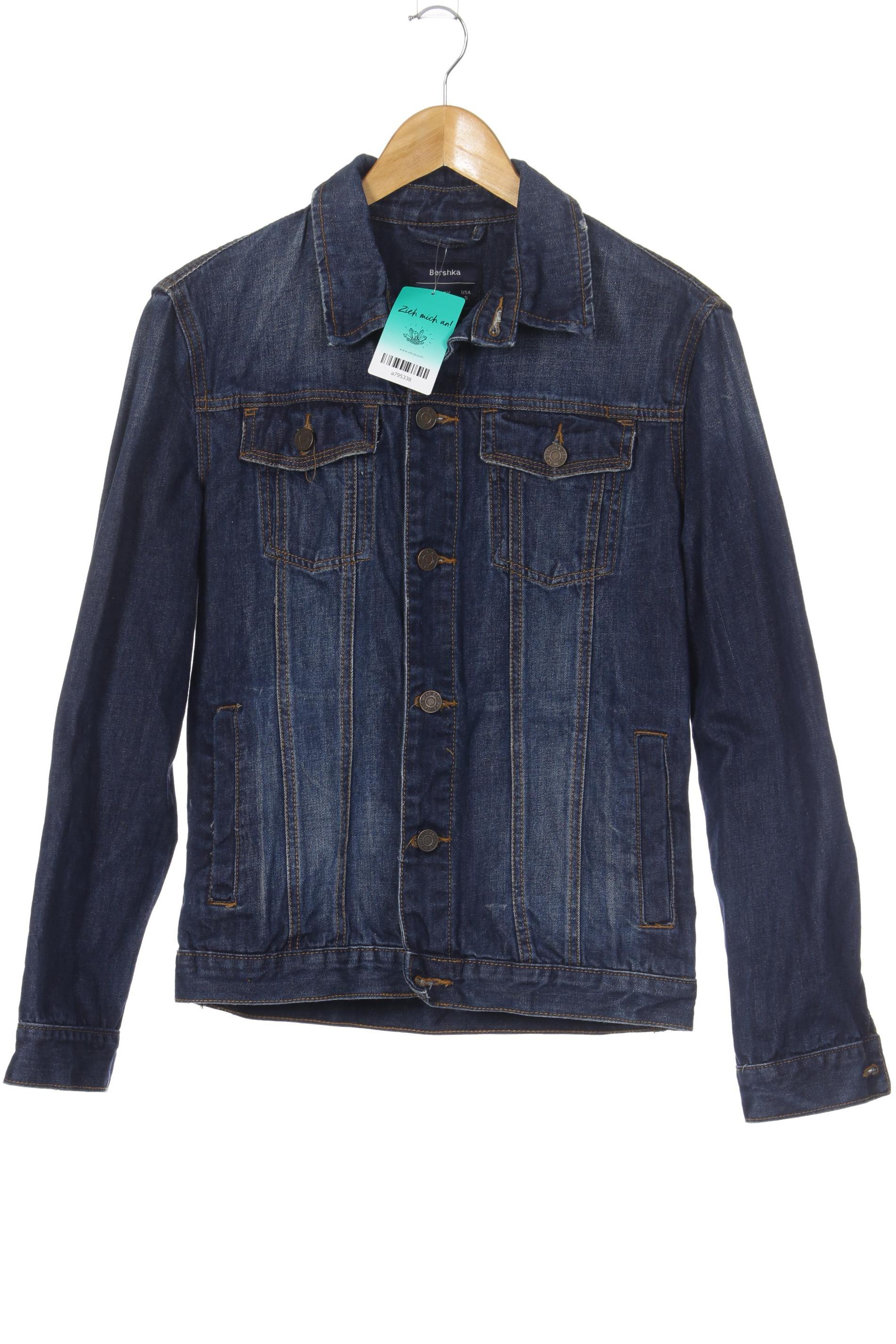 

bershka Damen Jacke, blau, Gr. 36