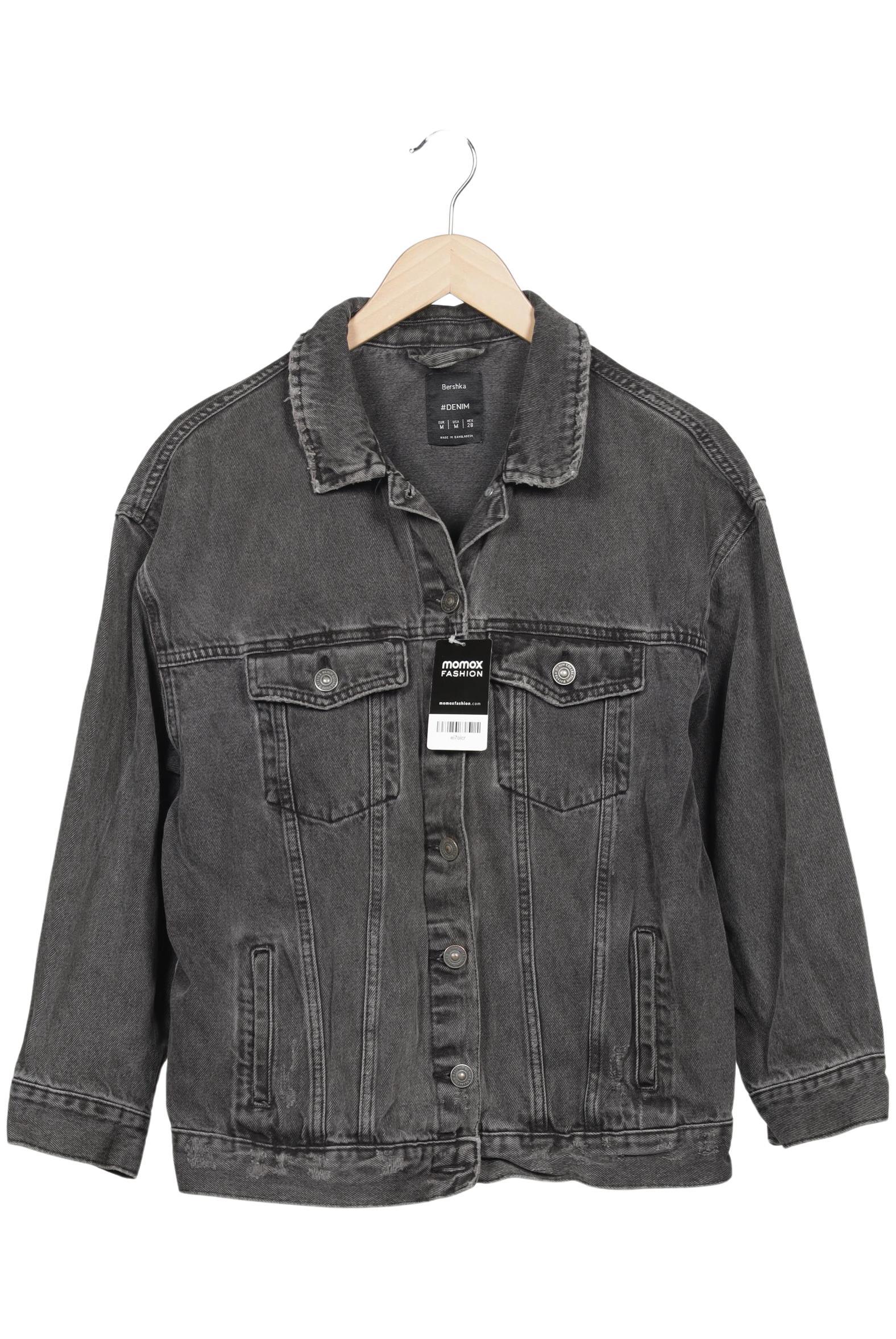 

bershka Damen Jacke, grau, Gr. 38