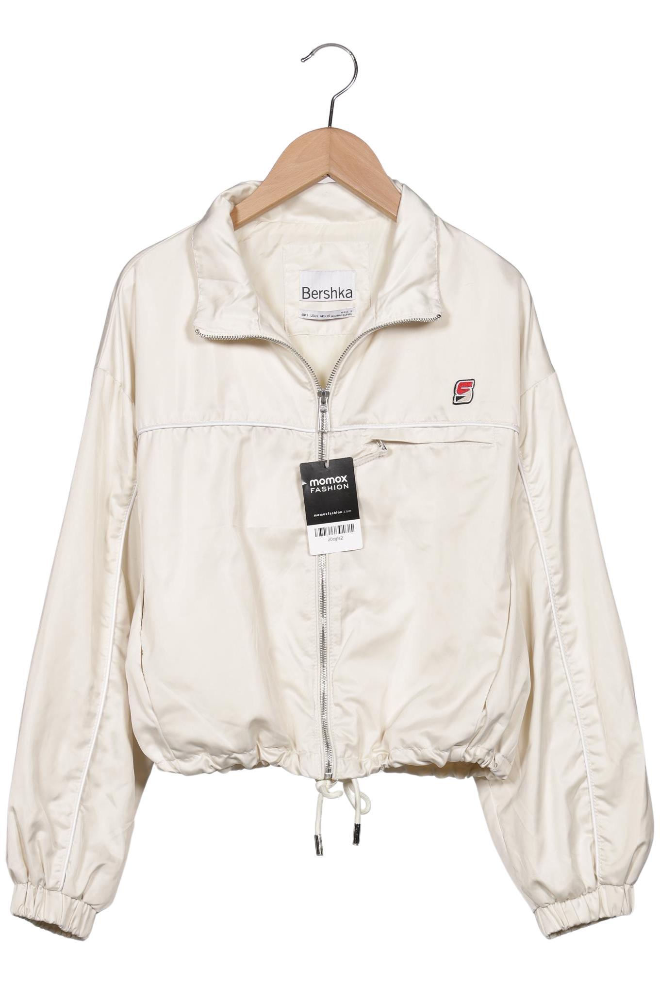 

bershka Damen Jacke, cremeweiß, Gr. 36