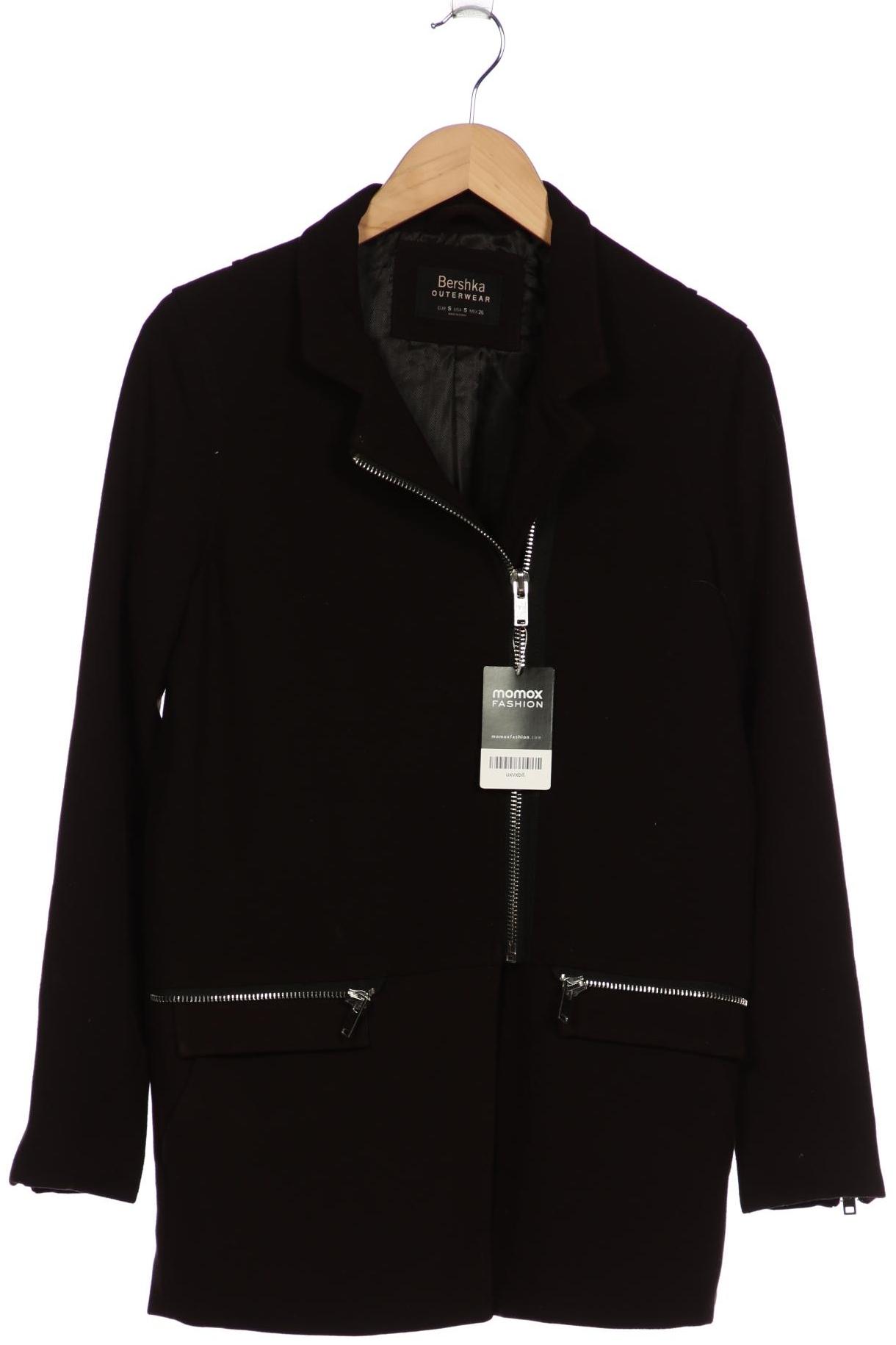 

bershka Damen Jacke, schwarz, Gr. 36