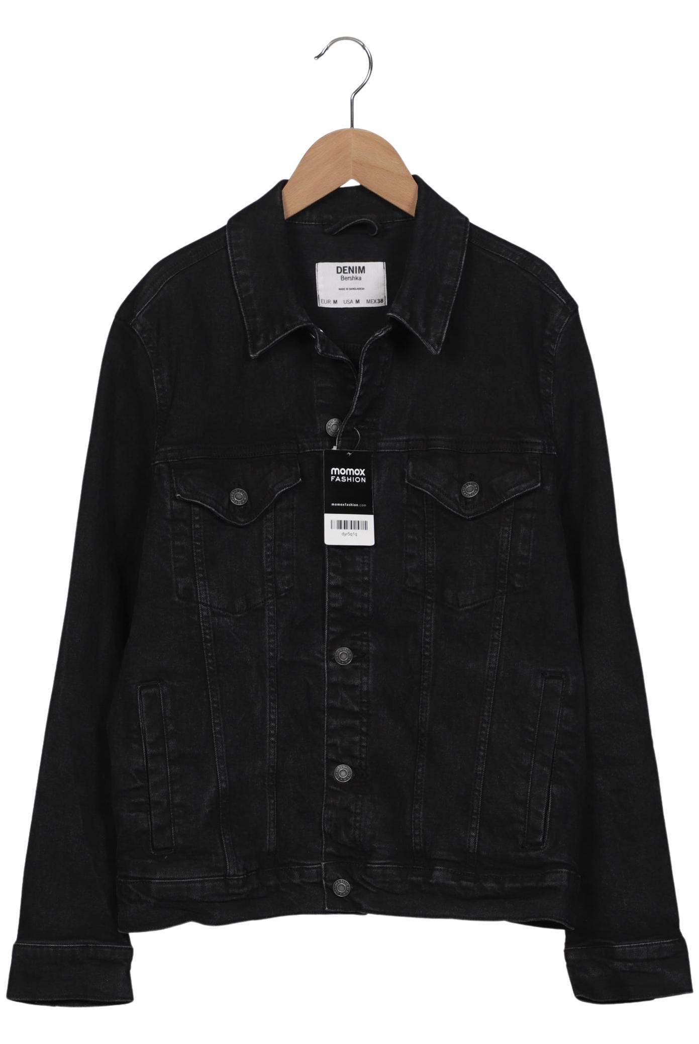 

bershka Damen Jacke, schwarz, Gr. 38