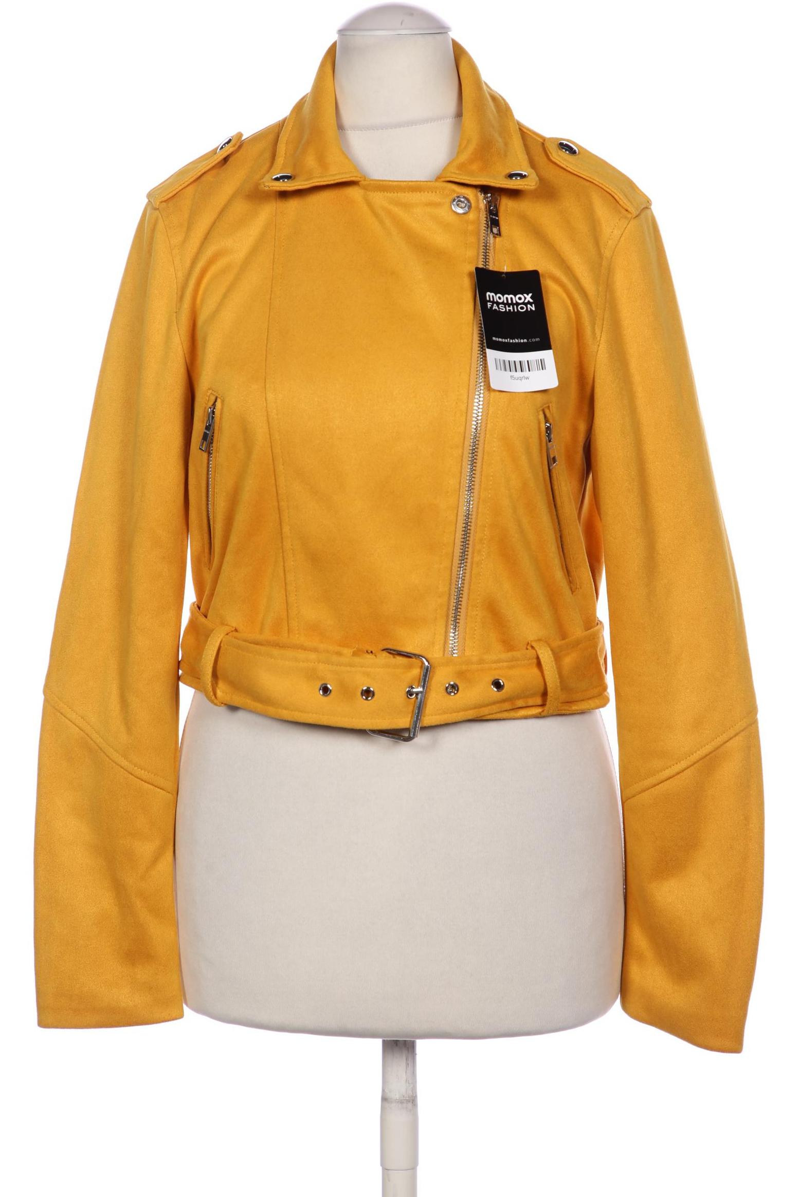 

bershka Damen Jacke, orange, Gr. 36