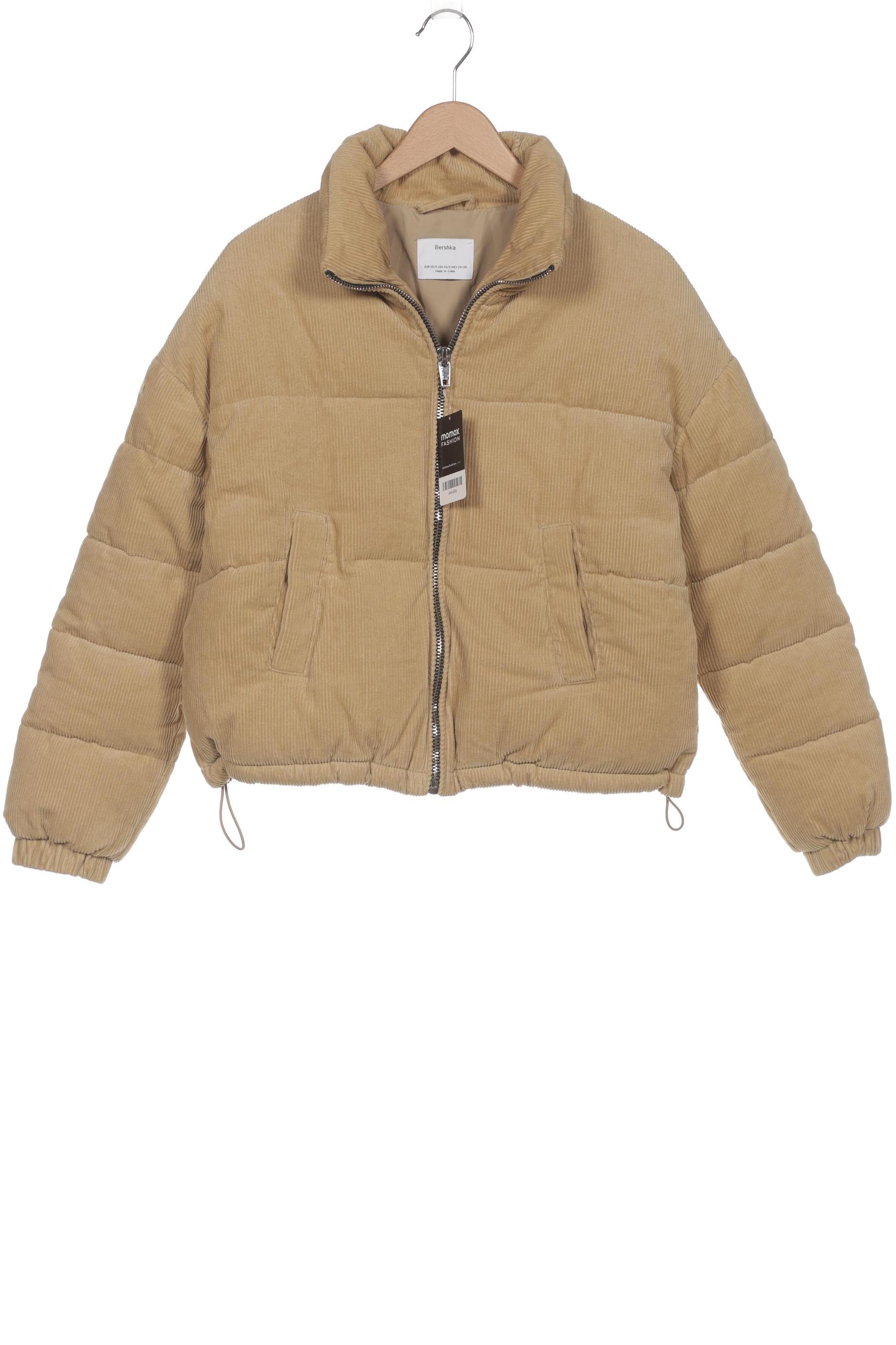 

bershka Damen Jacke, beige, Gr. 34