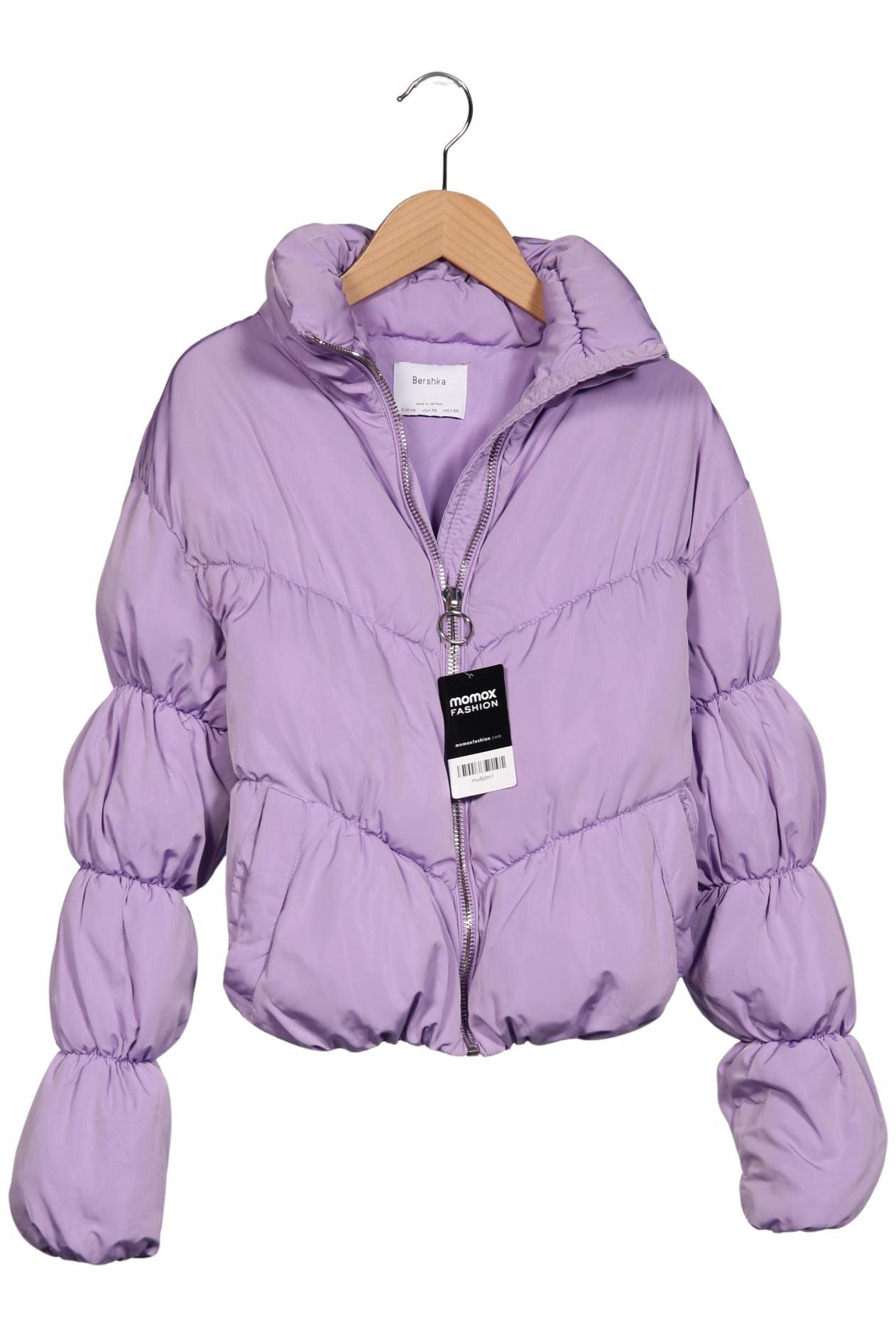 

bershka Damen Jacke, flieder, Gr. 34