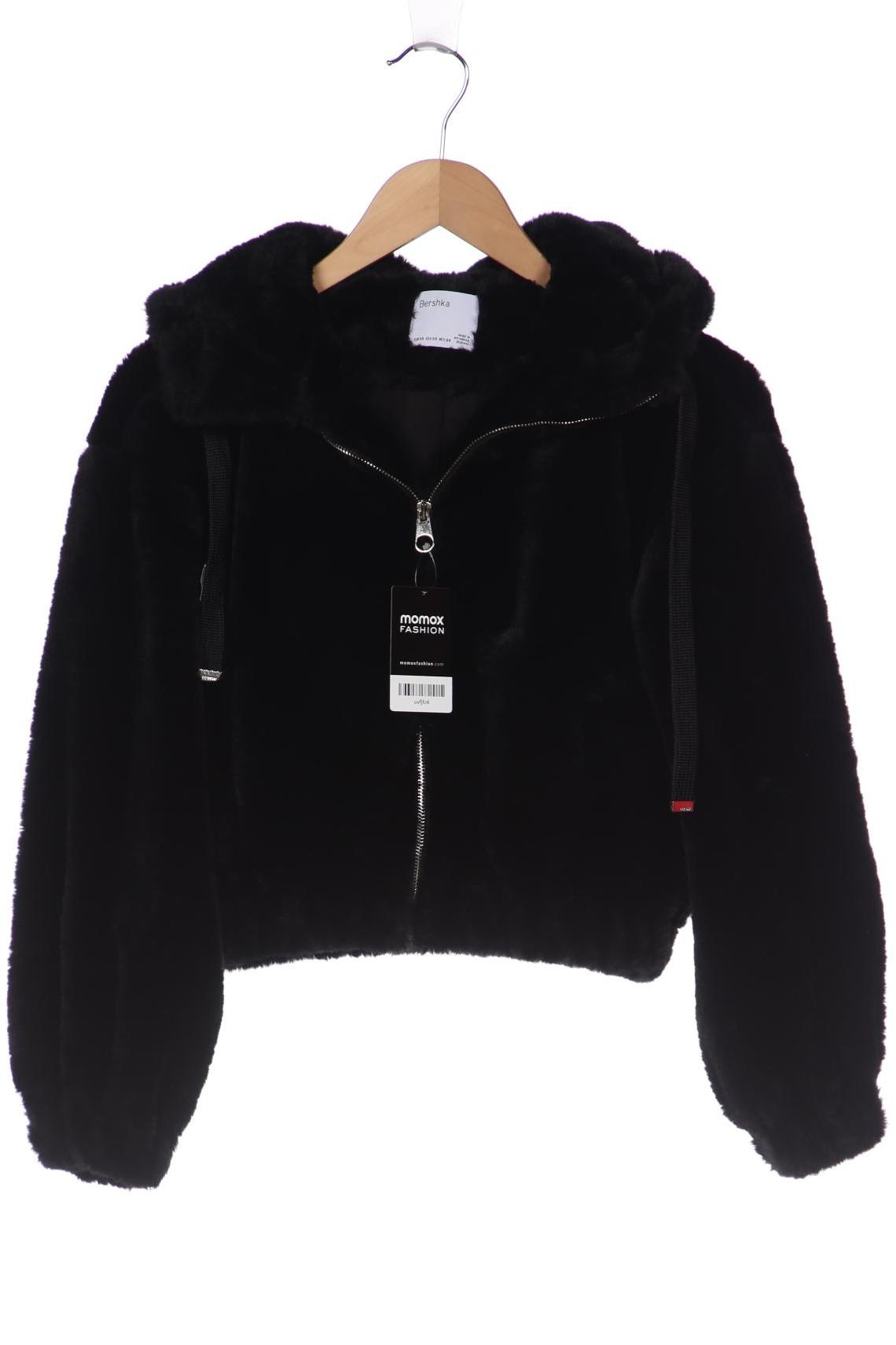 

bershka Damen Jacke, schwarz, Gr. 34