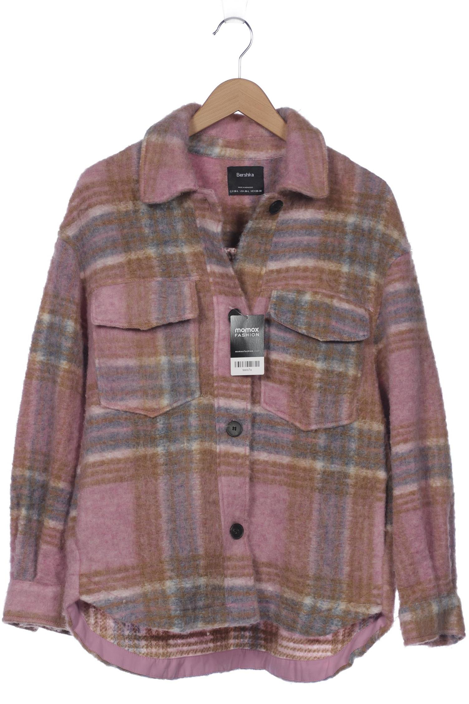 

bershka Damen Jacke, pink, Gr. 38