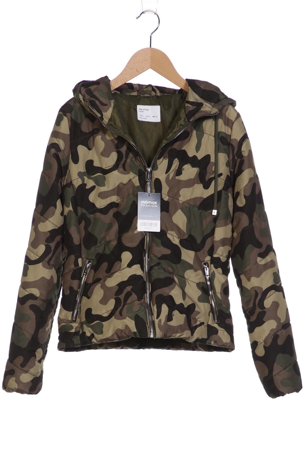 

bershka Damen Jacke, grün
