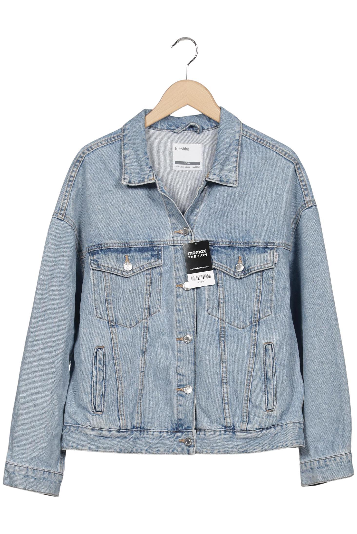 

bershka Damen Jacke, hellblau, Gr. 38