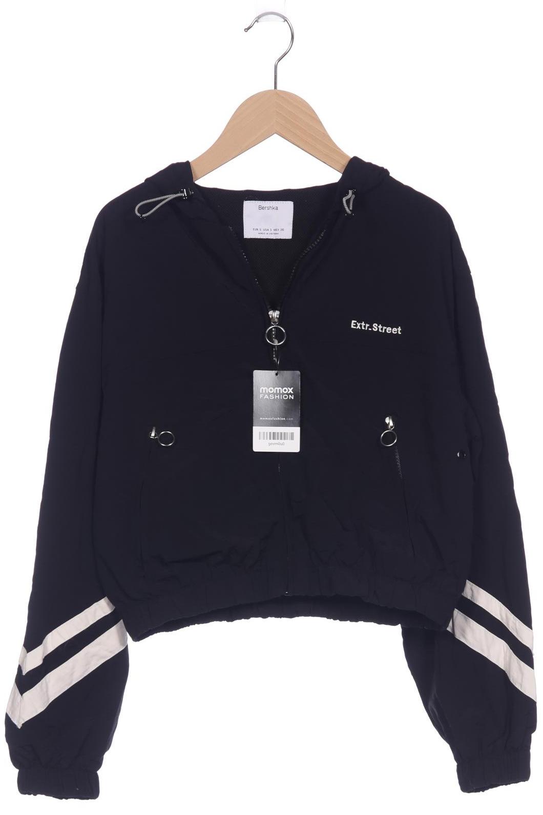 

bershka Damen Jacke, schwarz, Gr. 36