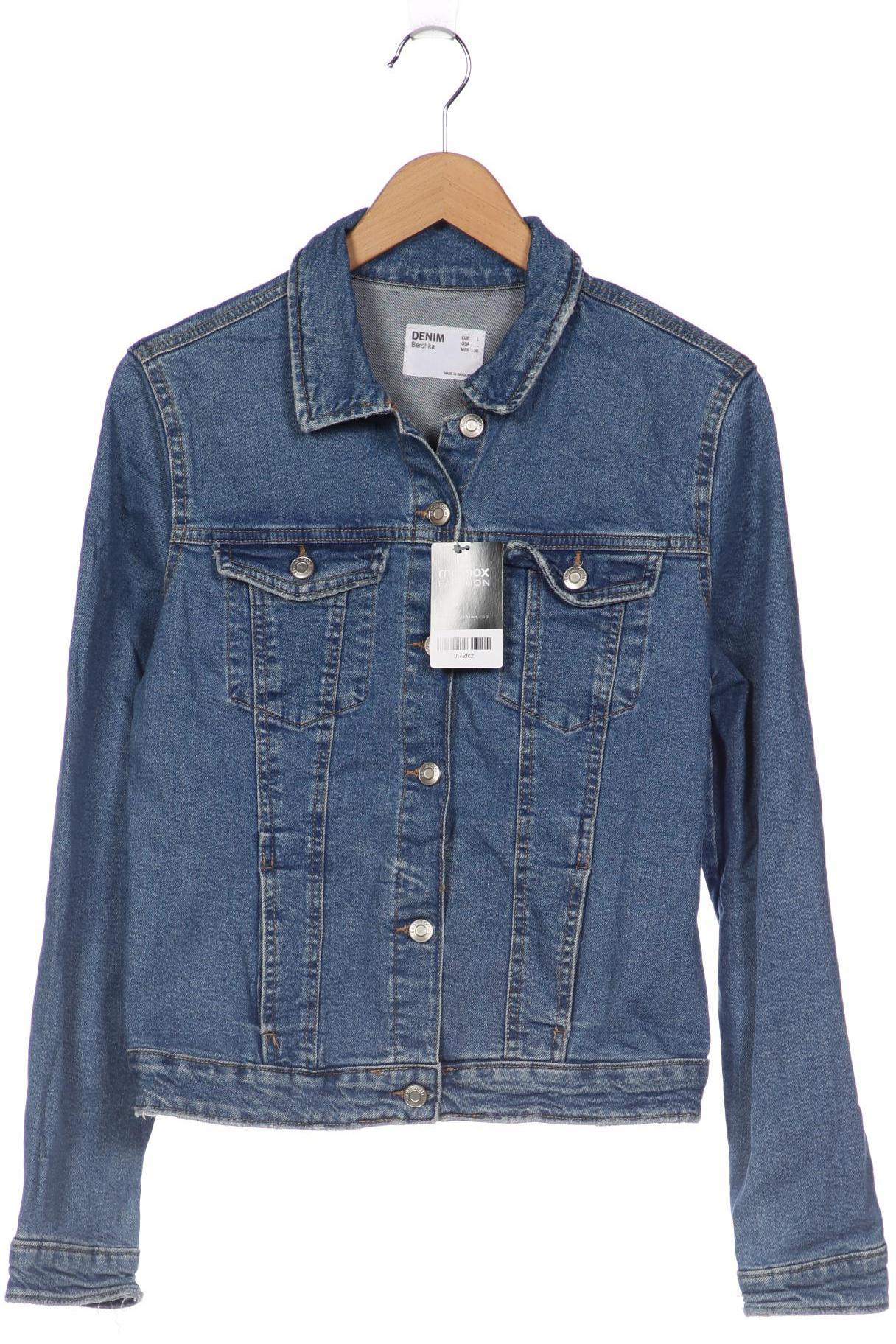 

bershka Damen Jacke, blau, Gr. 42