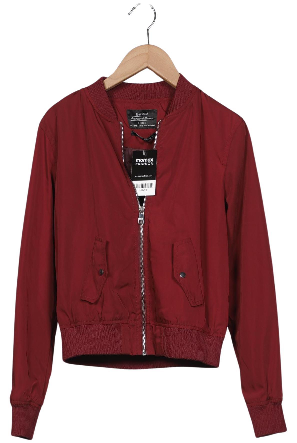 

bershka Damen Jacke, rot, Gr. 38