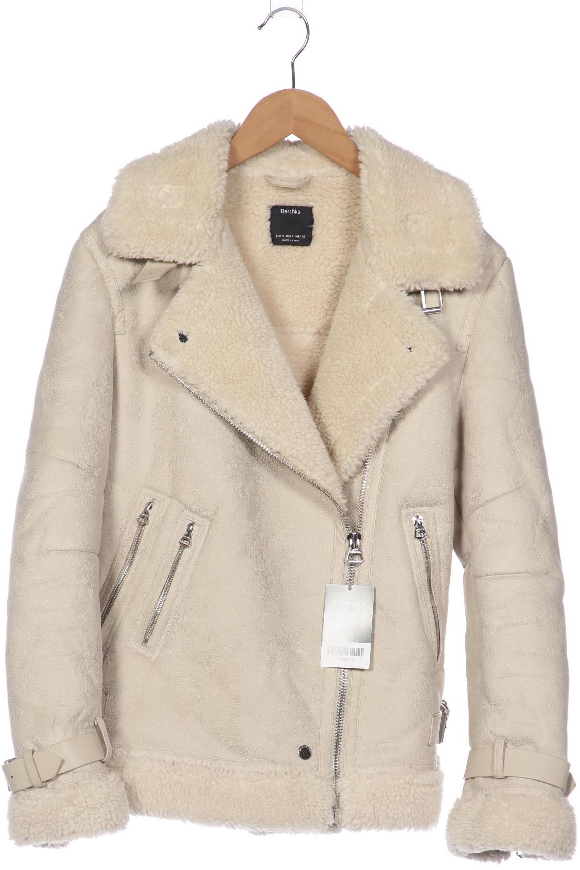 

bershka Damen Jacke, beige, Gr. 36